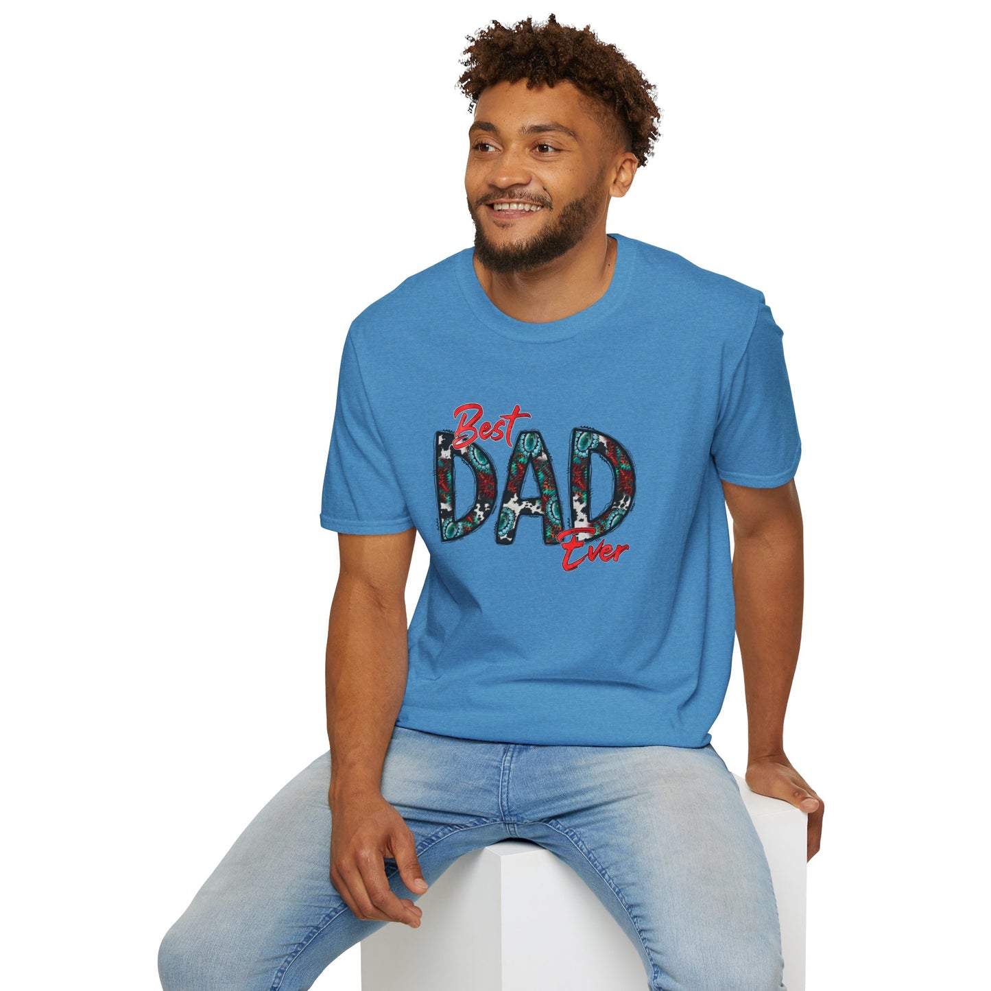 Best Dad Ever Unisex Softstyle T-Shirt