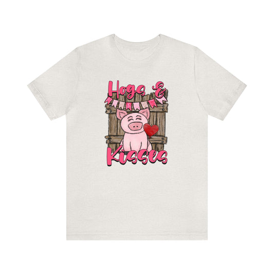 Hogs and Kisses Unisex Jersey Short Sleeve Tee