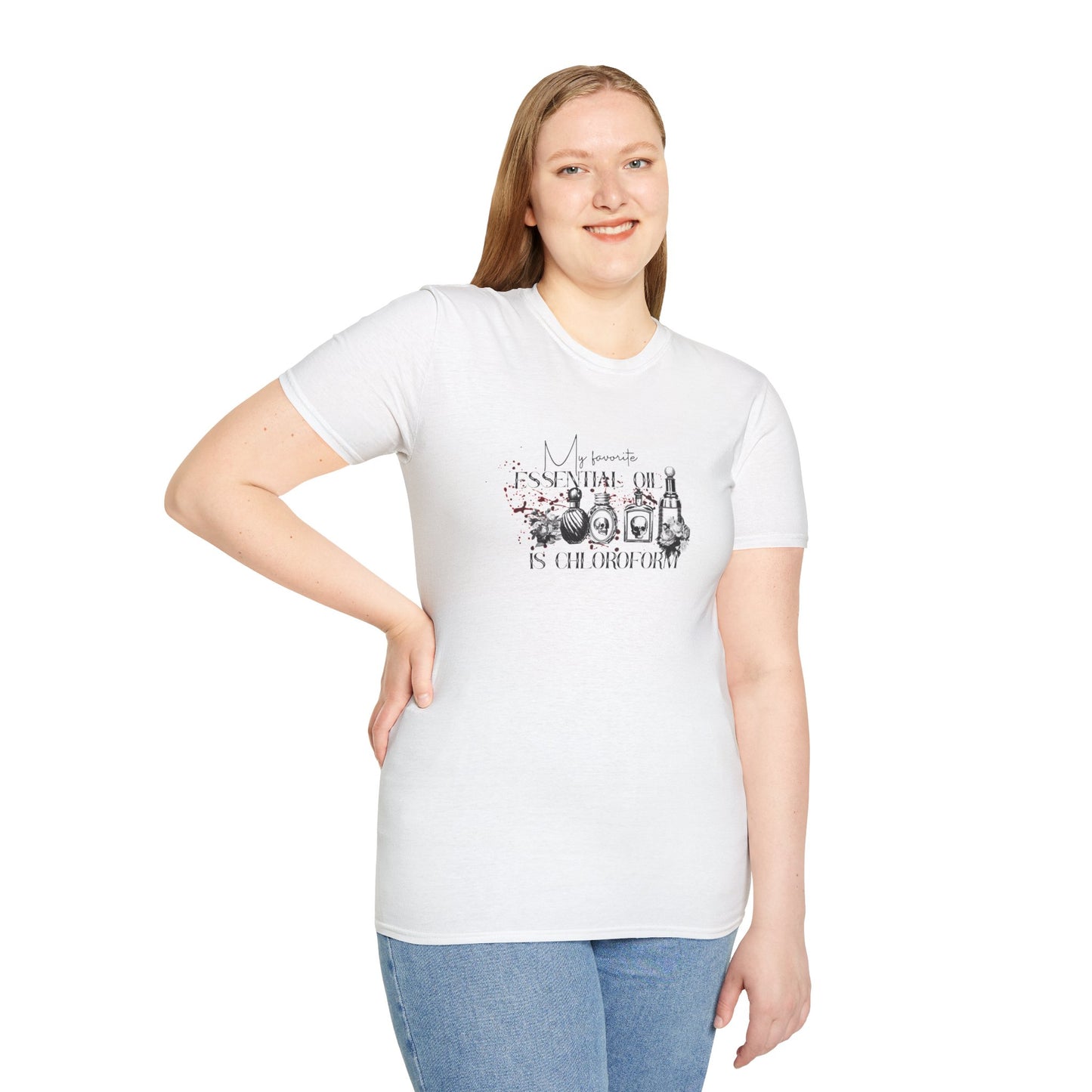 Graphic Tee: My Favorite Essential Oil is Chloroform True Crime