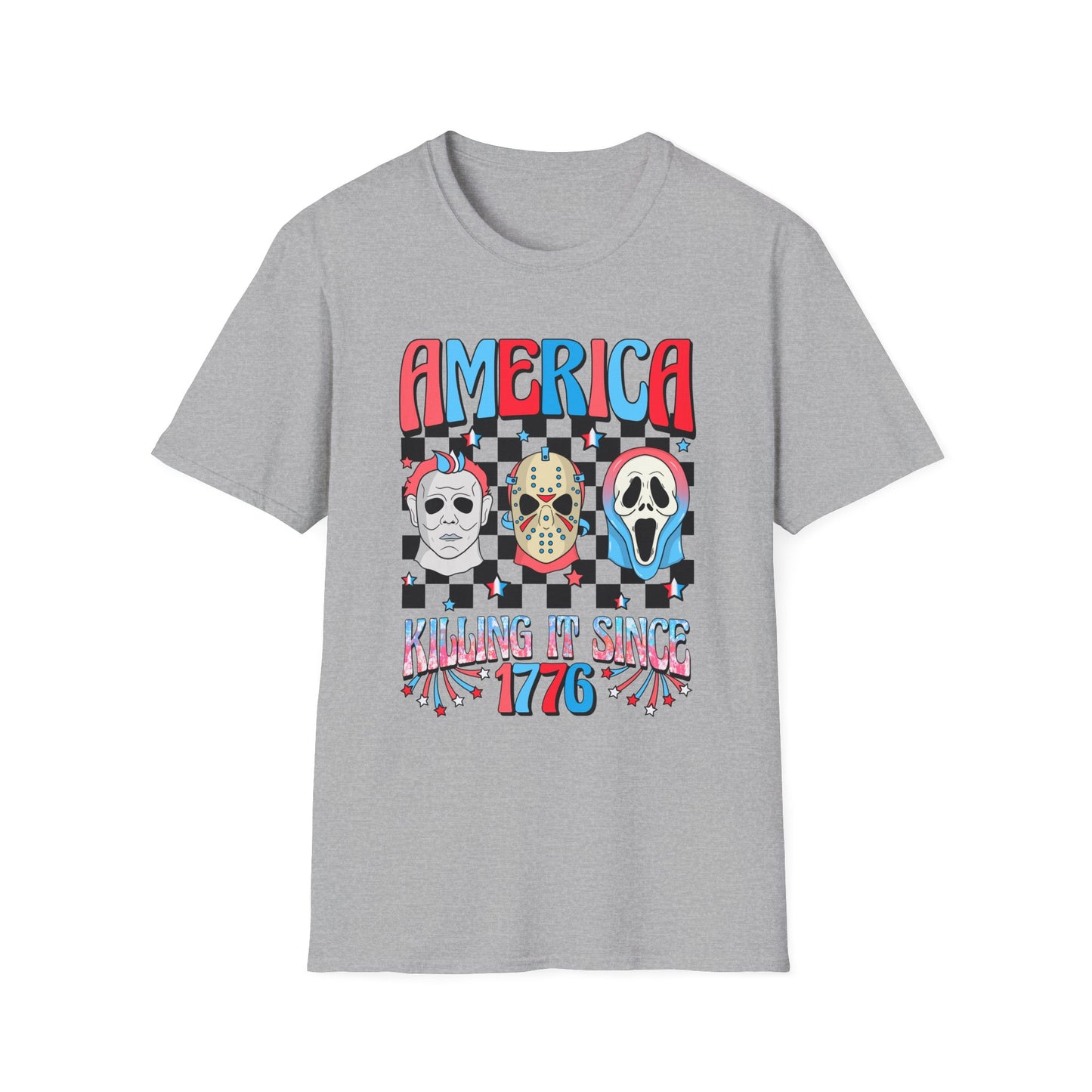 America Killing It Since 1776 T-Shirt — Americana Horror Fans Tee