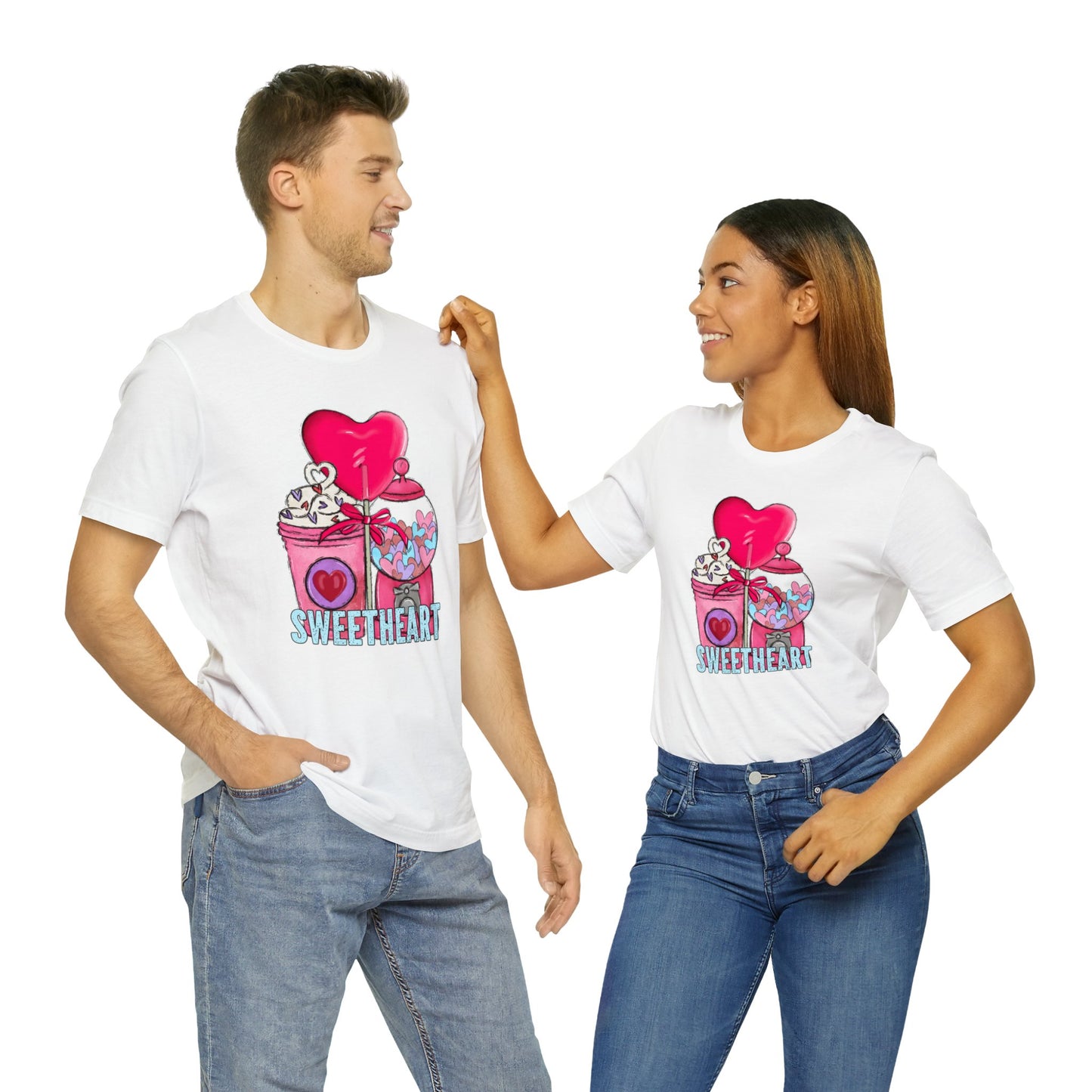 Sweetheart Unisex Jersey Short Sleeve Tee