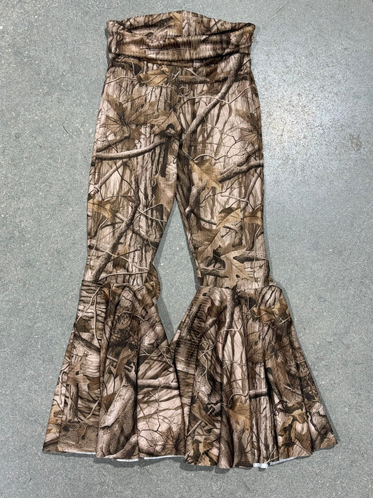 Tree Camo Baby Bell Bottoms