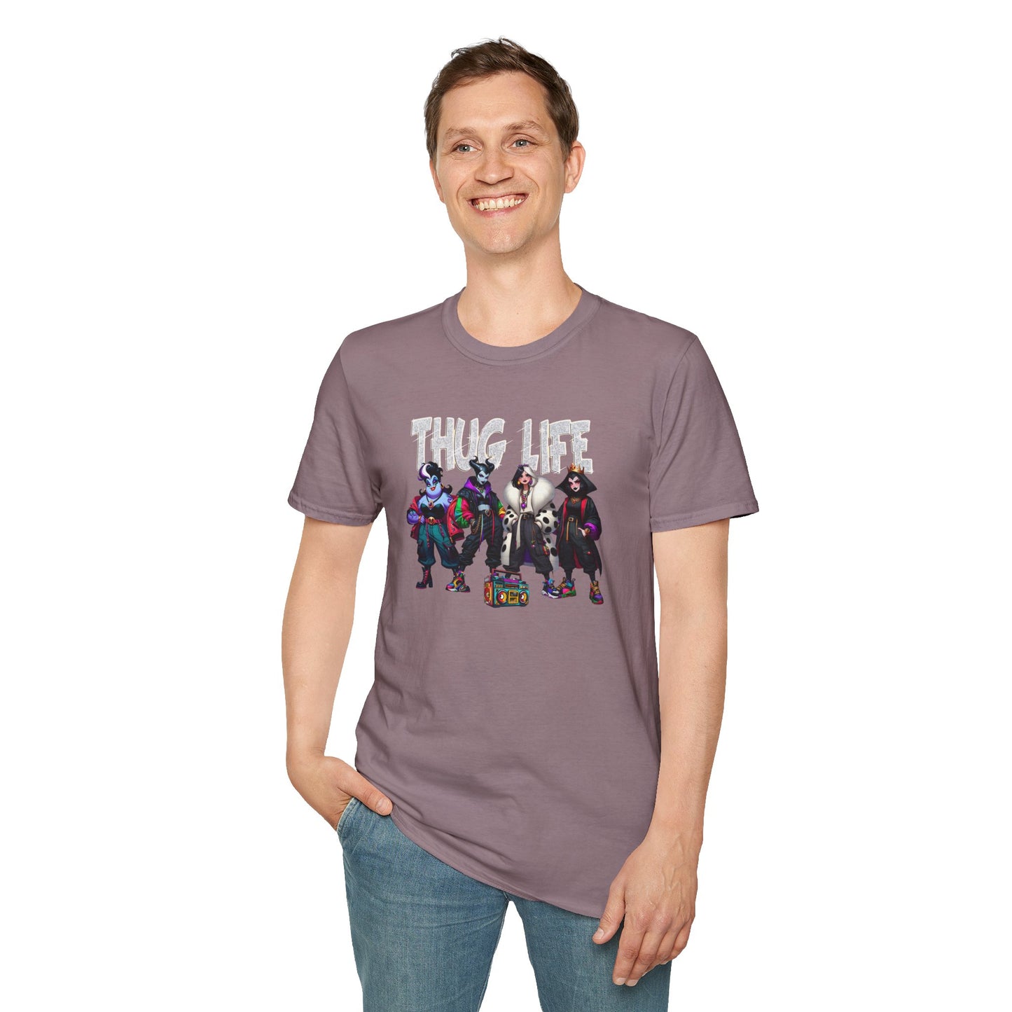 Disney Villains Thug Life Unisex T-Shirt