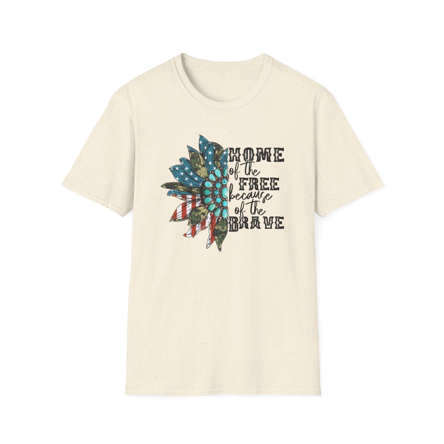Americana "Home of the Free Because of the Brave" T-Shirt