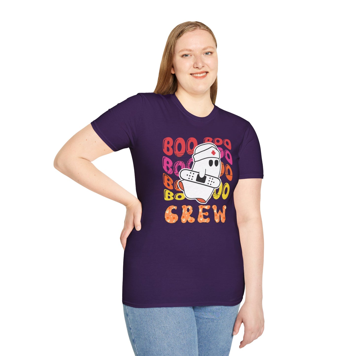 Halloween Nurse Doctor Unisex T-Shirt - Boo Boo Crew Shirt