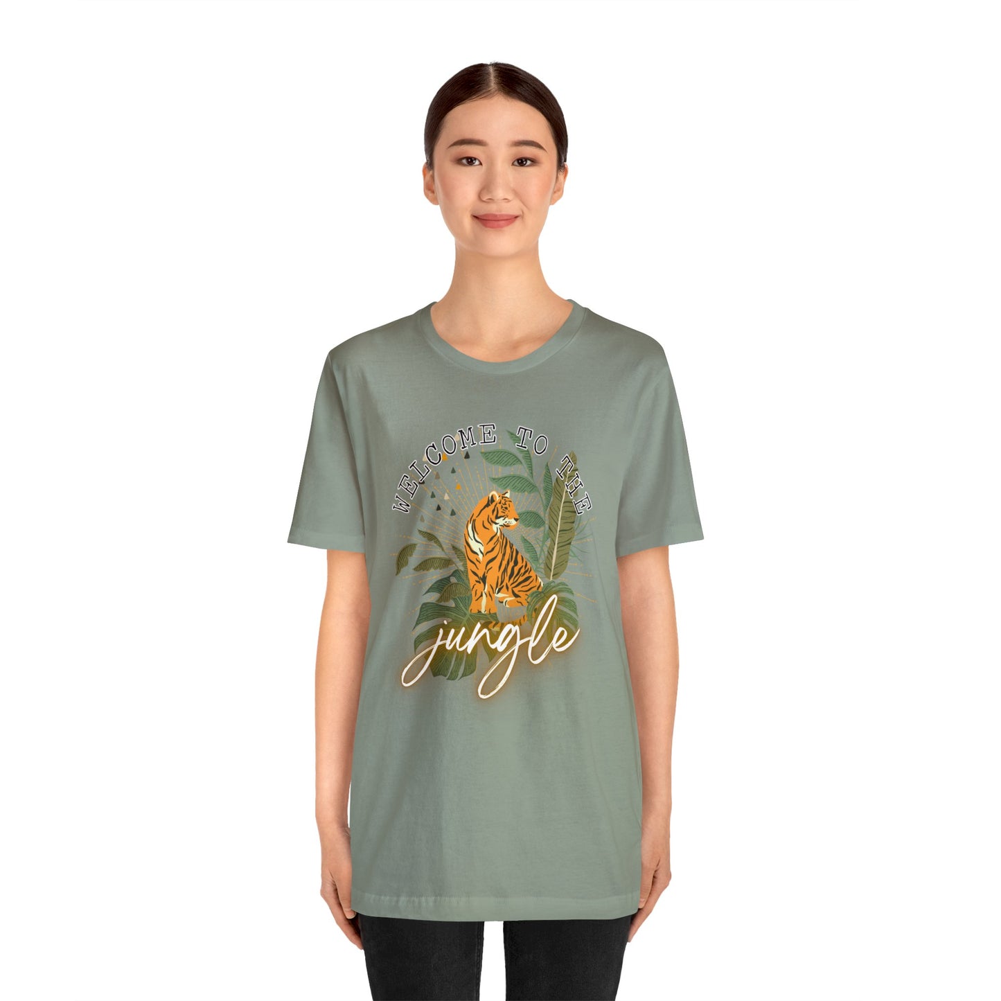 Welcome To the Jungle Unisex Jersey Short Sleeve Tee