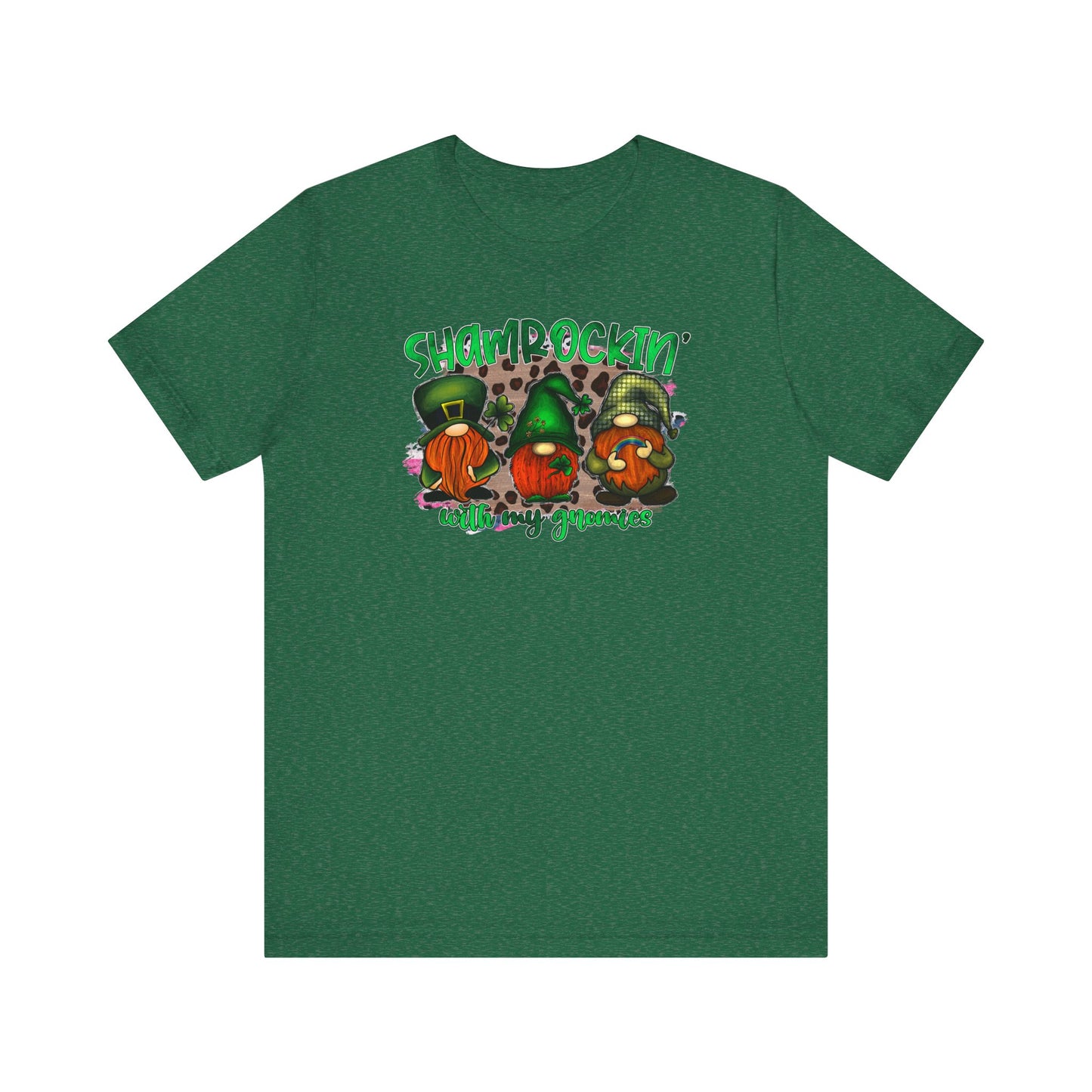 Shamrockin' With My Gnomies Unisex Jersey Short Sleeve Tee