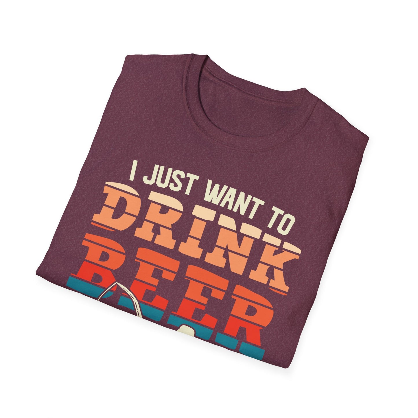 I Just want to Drink Beer and Jerk My Rod Shirt, Guy Fishing Shirt, Funny Fishing Shirt