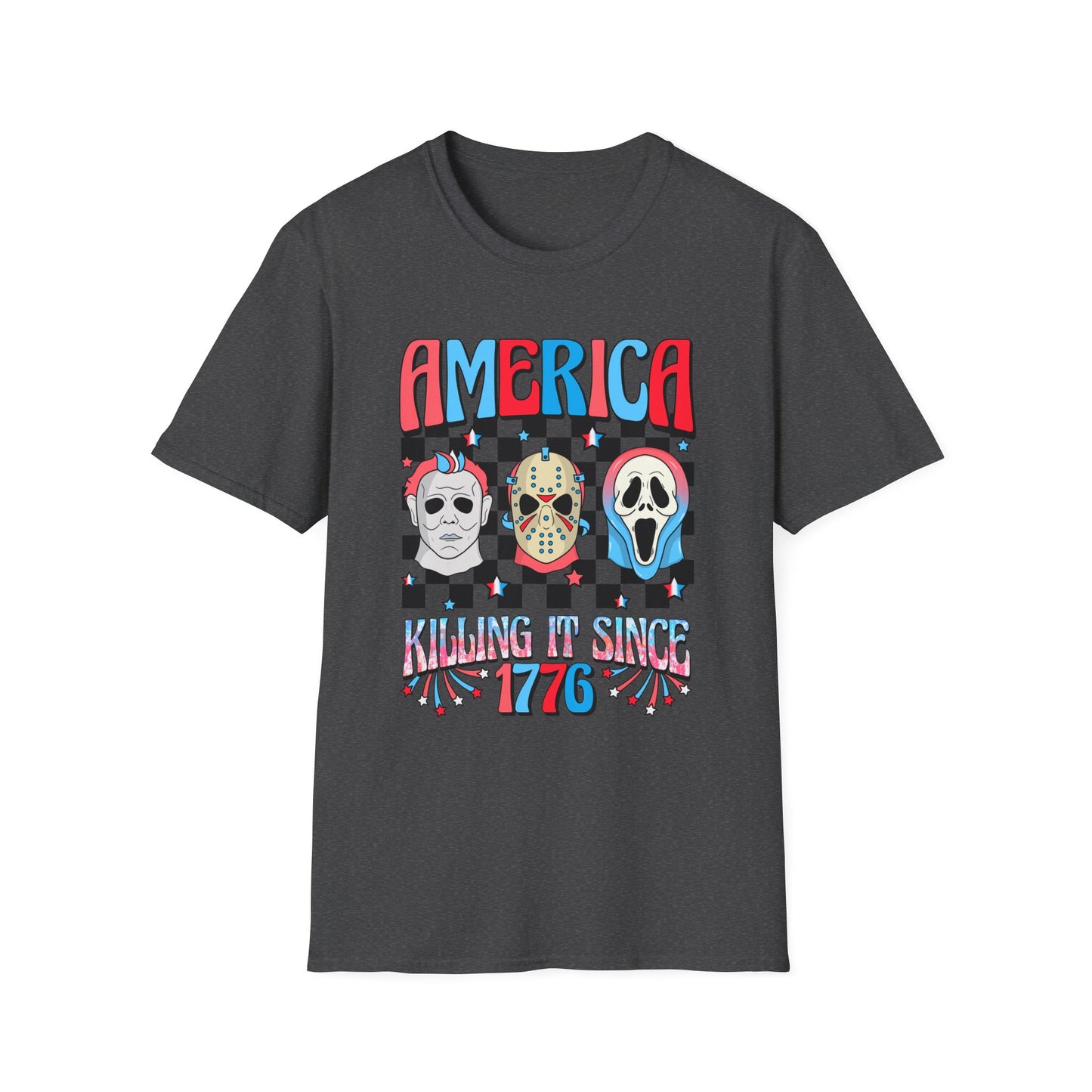 America Killing It Since 1776 T-Shirt — Americana Horror Fans Tee