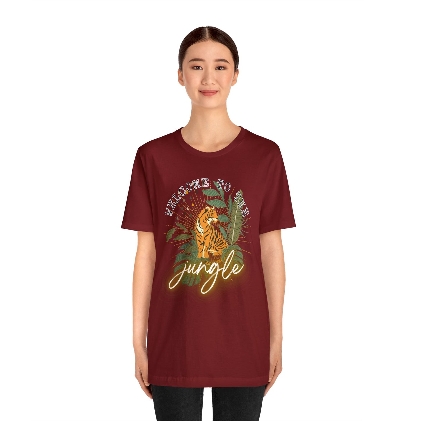 Welcome To the Jungle Unisex Jersey Short Sleeve Tee