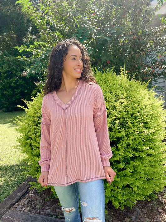 Ribbed Sweatshirt— The Gathering Cafe