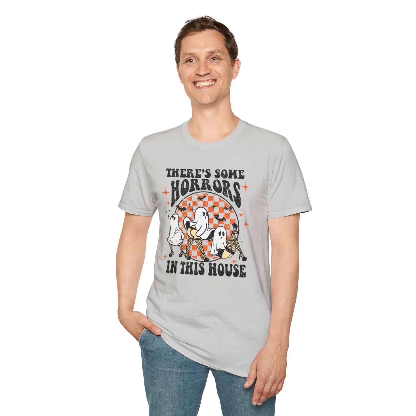 There's Some Horrors in This House Unisex Softstyle T-Shirt