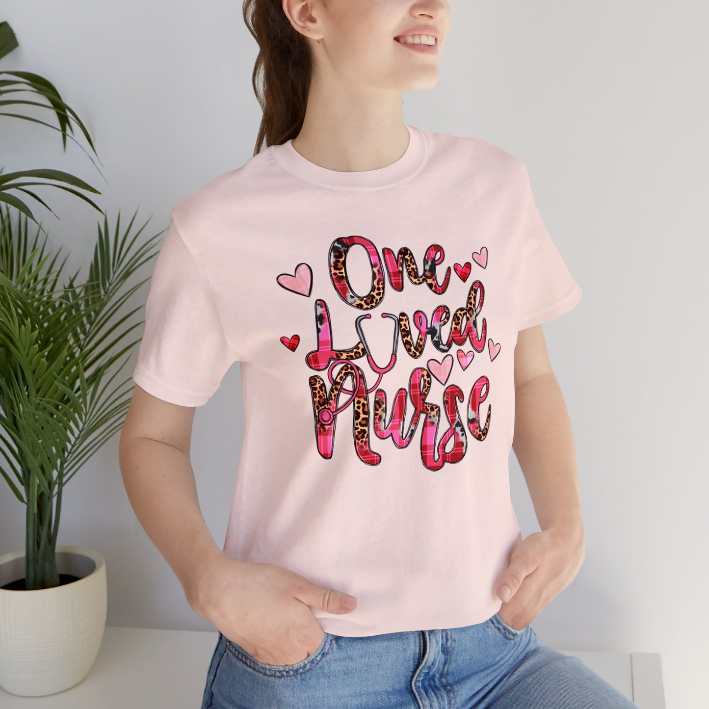 One Loved Nurse shirt, Nurse Valentine Shirt