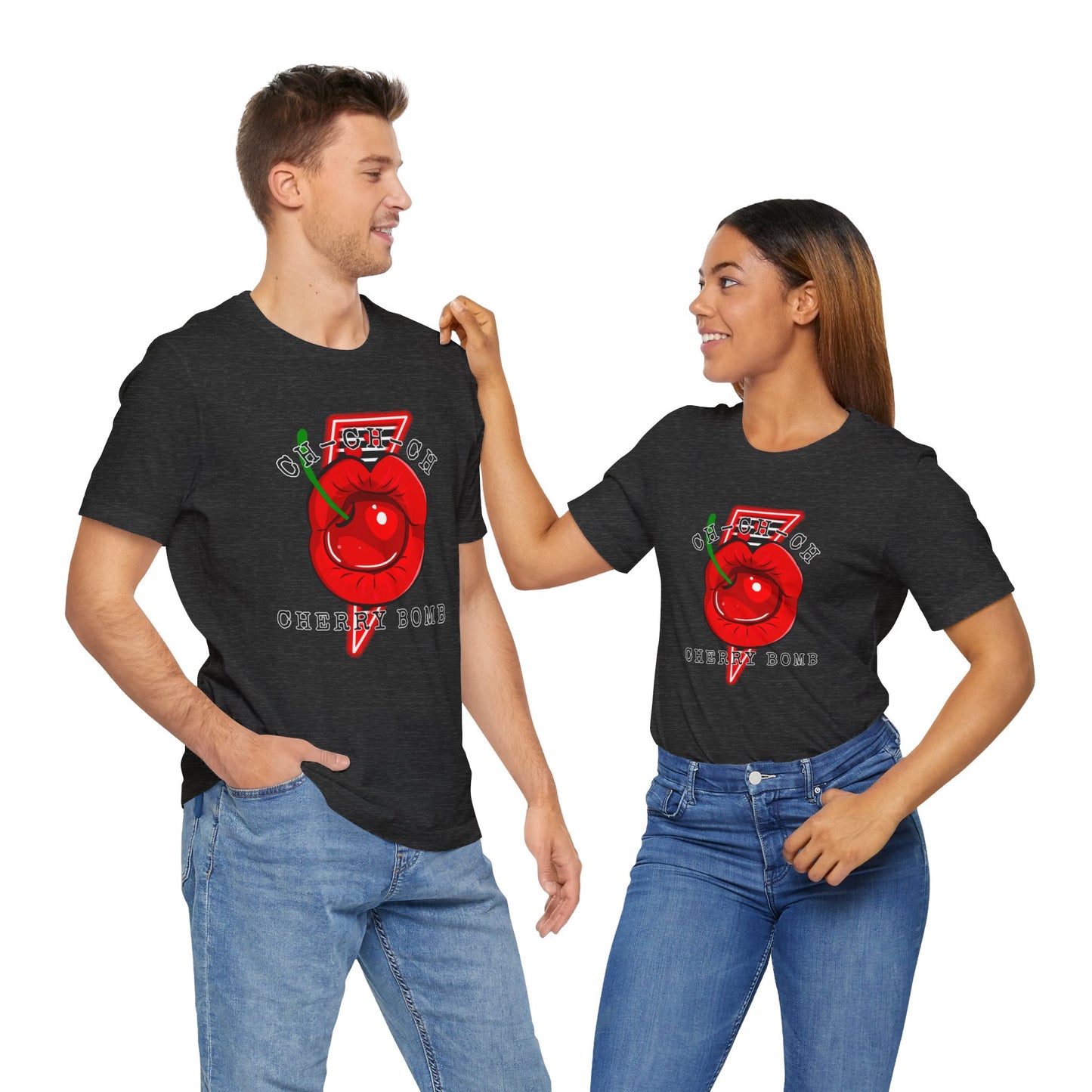 Ch-Ch-Ch Cherry Bomb Unisex Jersey Short Sleeve Tee