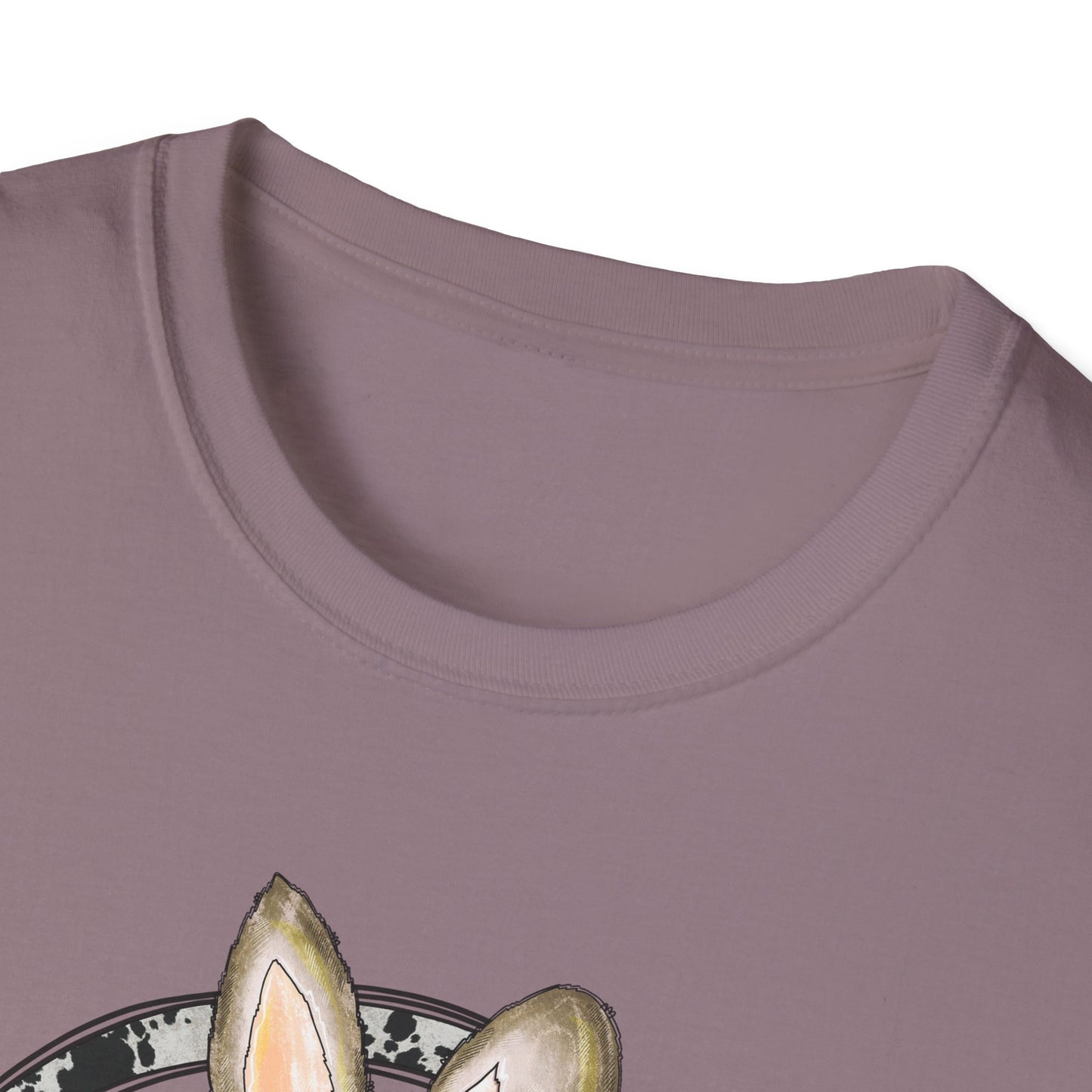 Easter Bunny Rainbow Western T-Shirt | Easter Tee