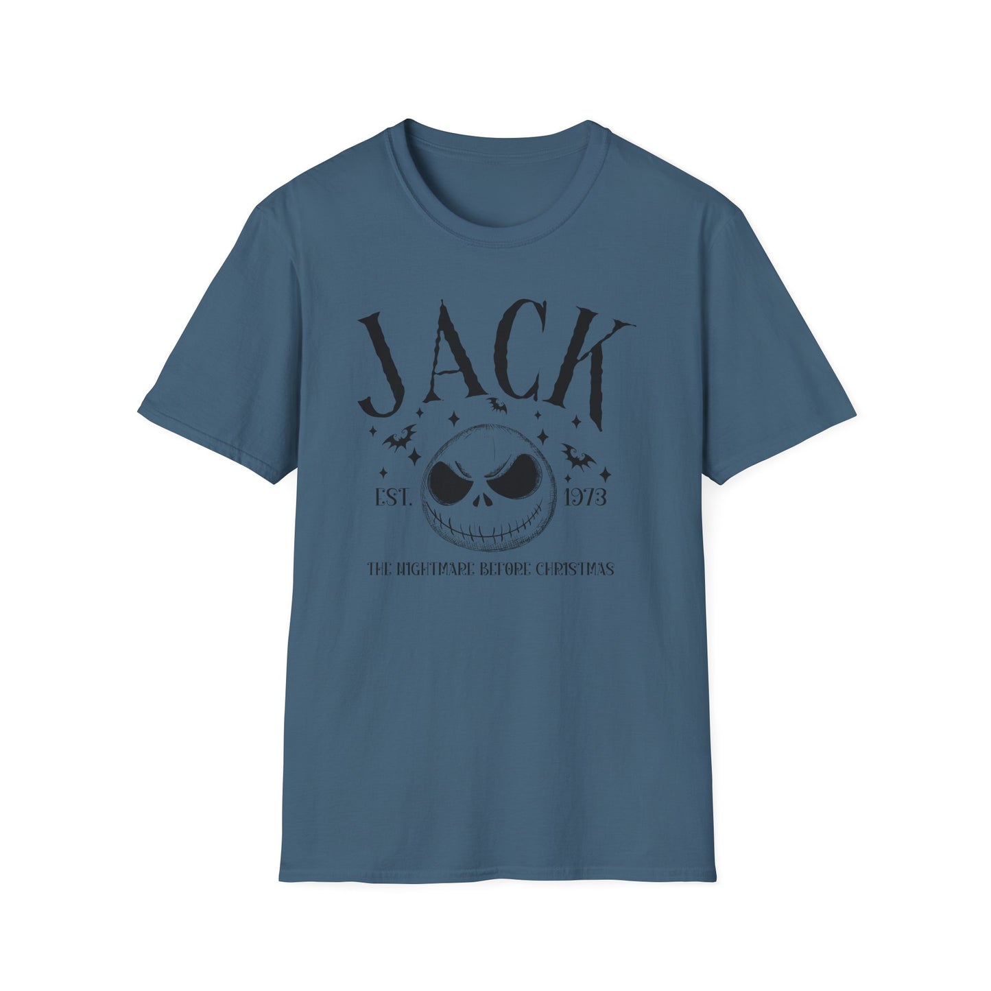 Jack Nightmare Before Christmas Unisex Jersey Short Sleeve Tee