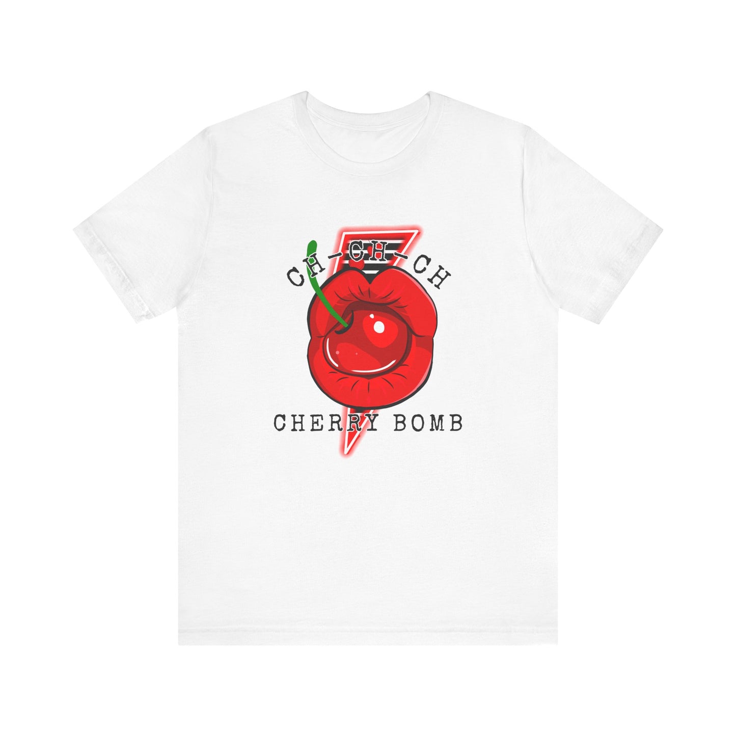 Ch-Ch-Ch Cherry Bomb Unisex Jersey Short Sleeve Tee