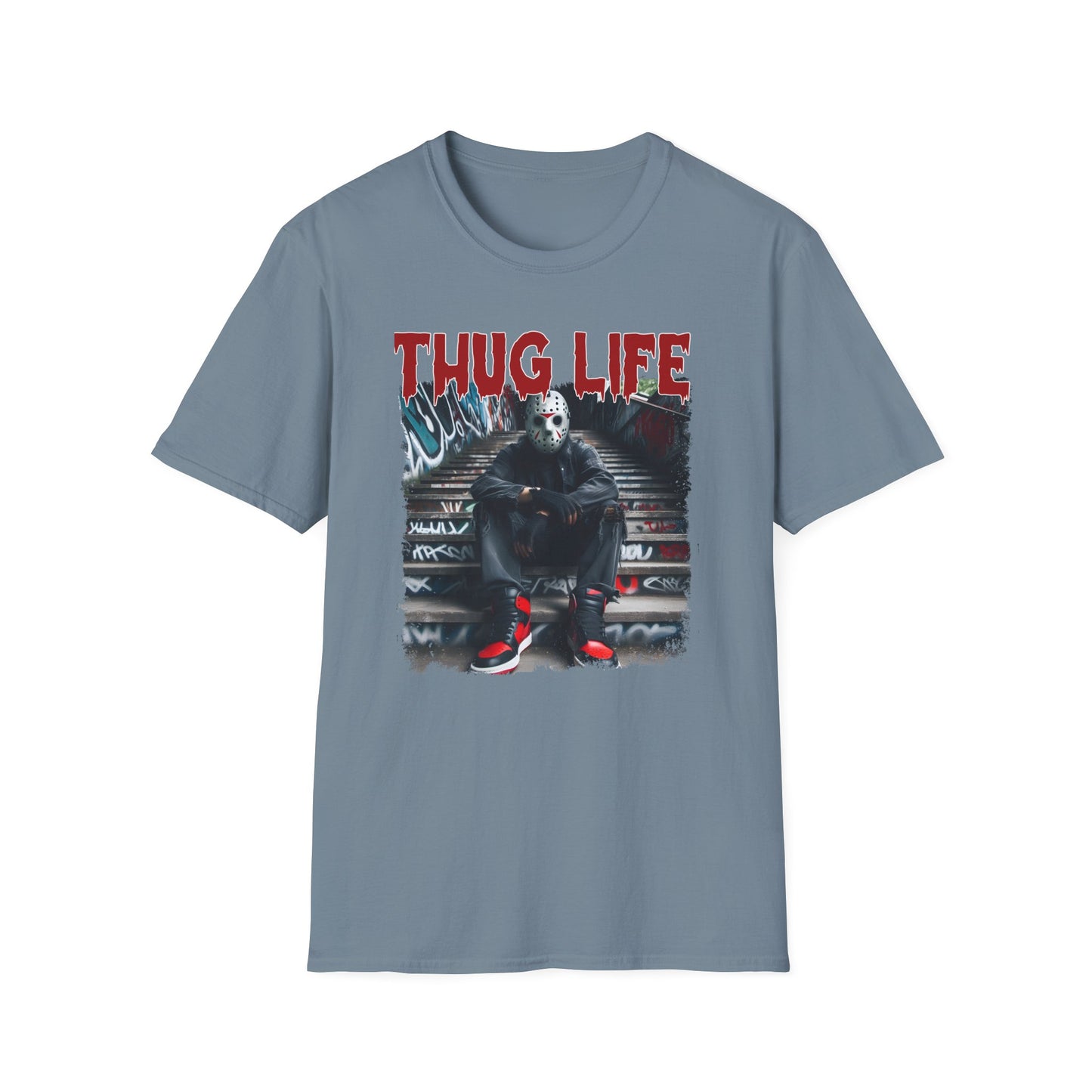 Horror Fan Unisex T-Shirt - Thug Life Jason Voorhees Friday the 13th Movie Series