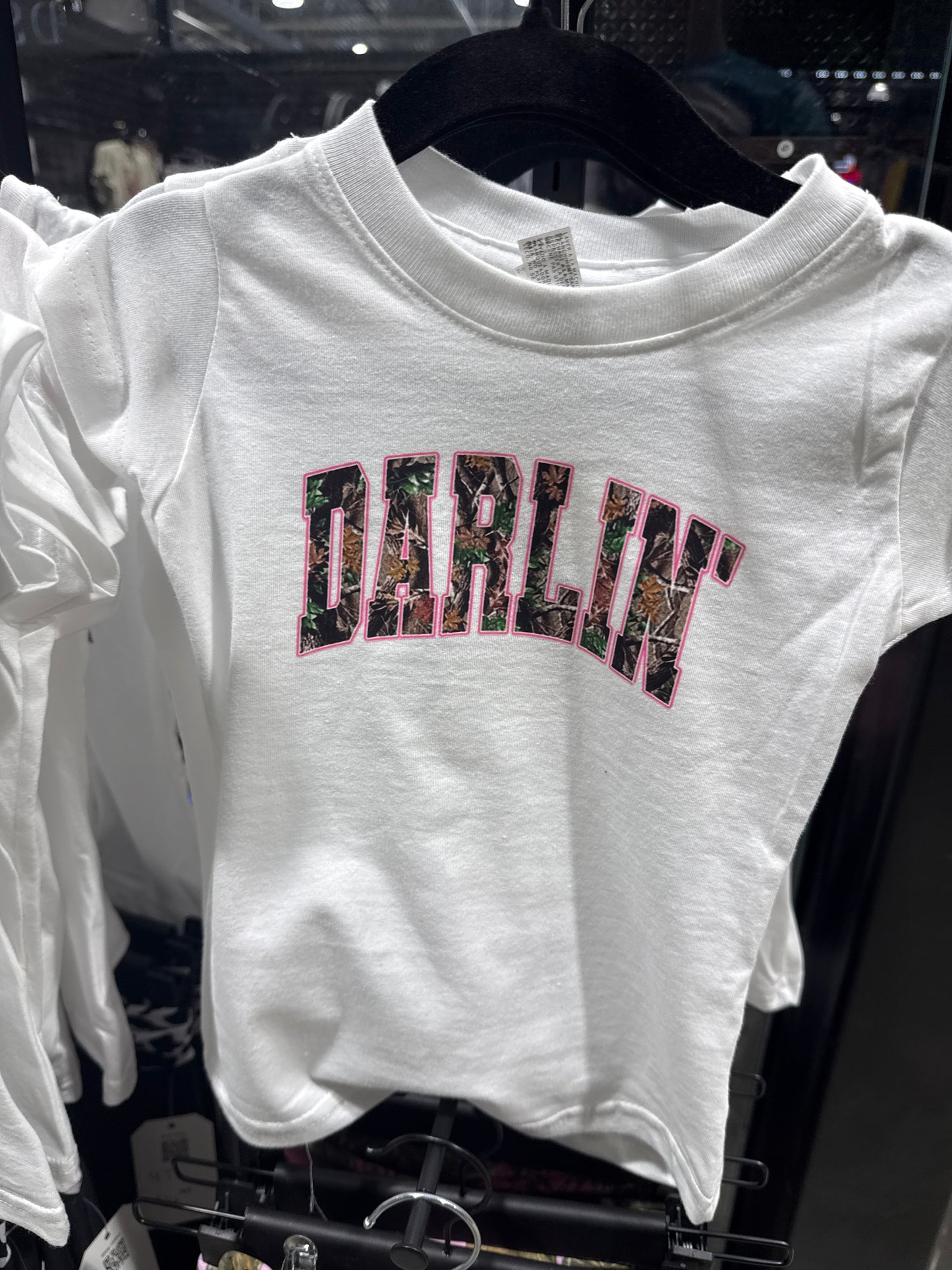 Darlin’ Pink Camo Toddler Shirt