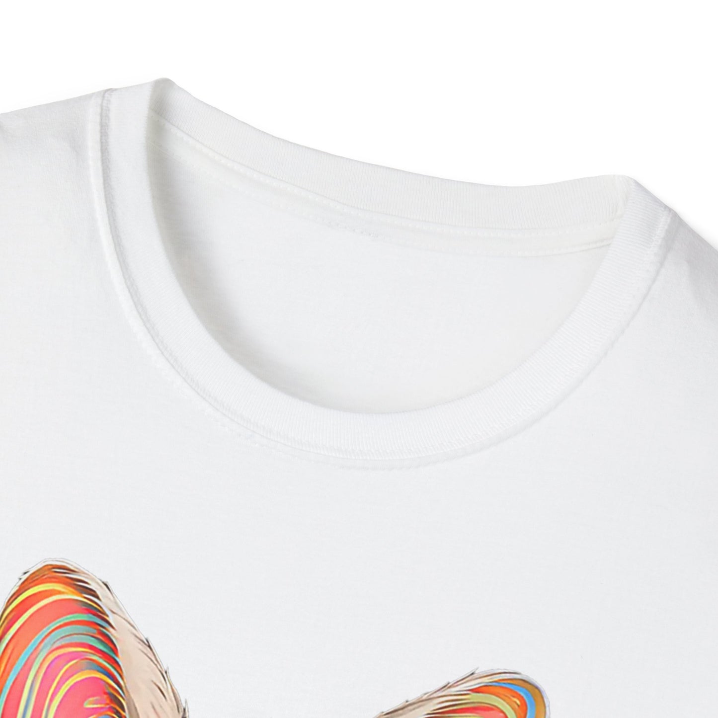 Playful Bunny Graphic T-Shirt, Cute Easter Gift, Animal Lover Shirt, Unisex Tees for Spring, Casual Everyday Wear, Easter Celebration