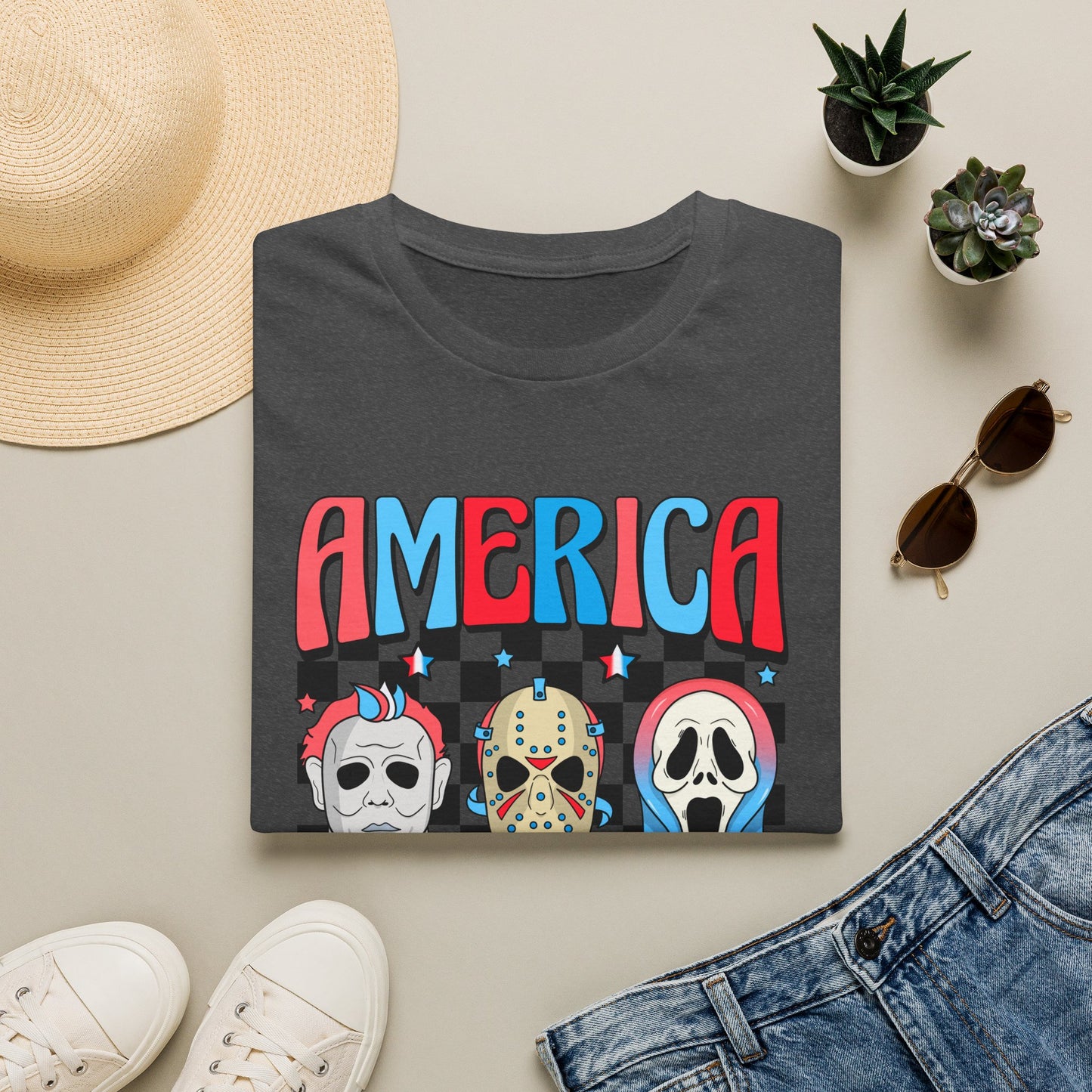 America Killing It Since 1776 T-Shirt — Americana Horror Fans Tee