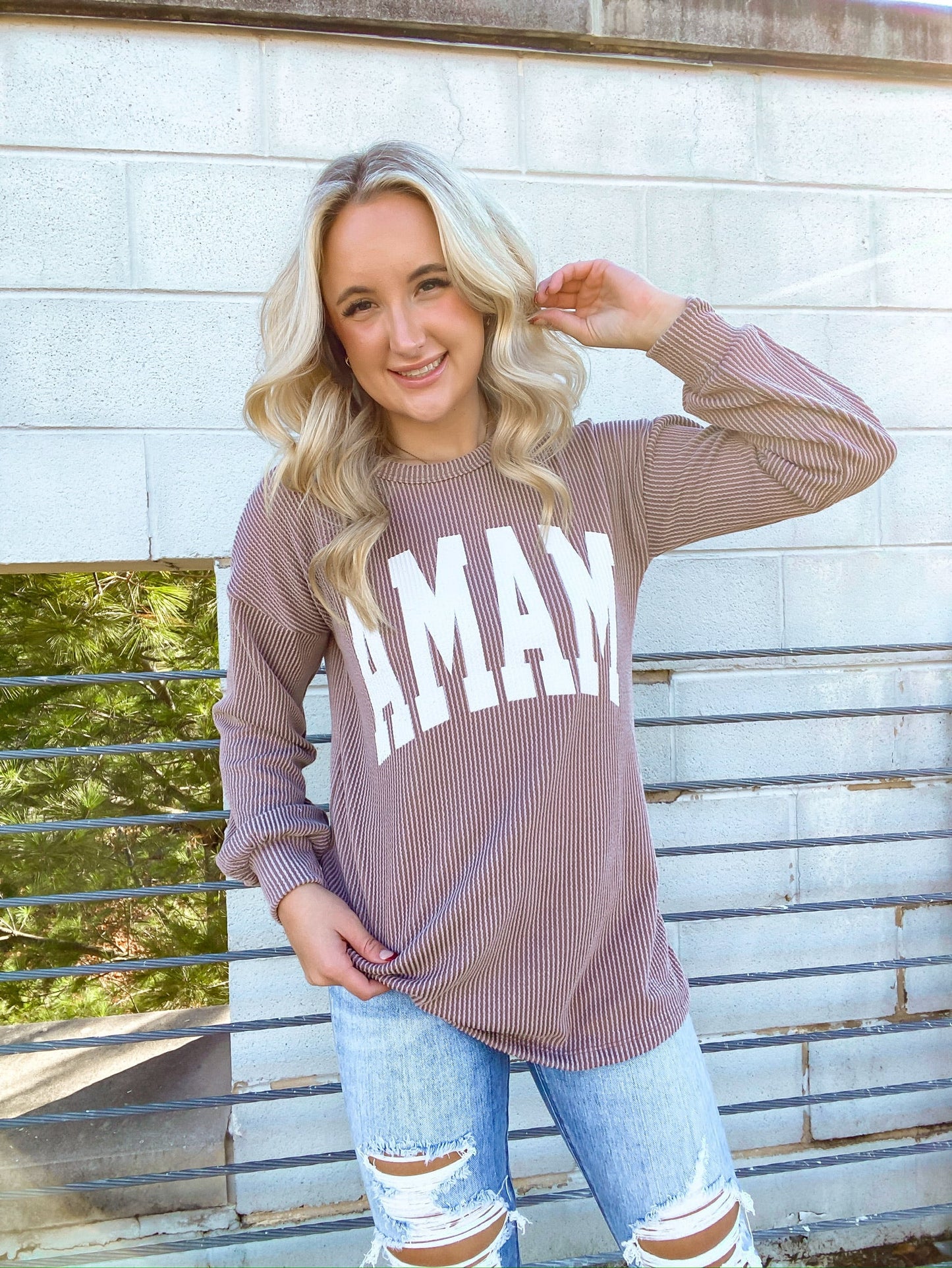 Long Sleeve Mama Shirt — Salon 209