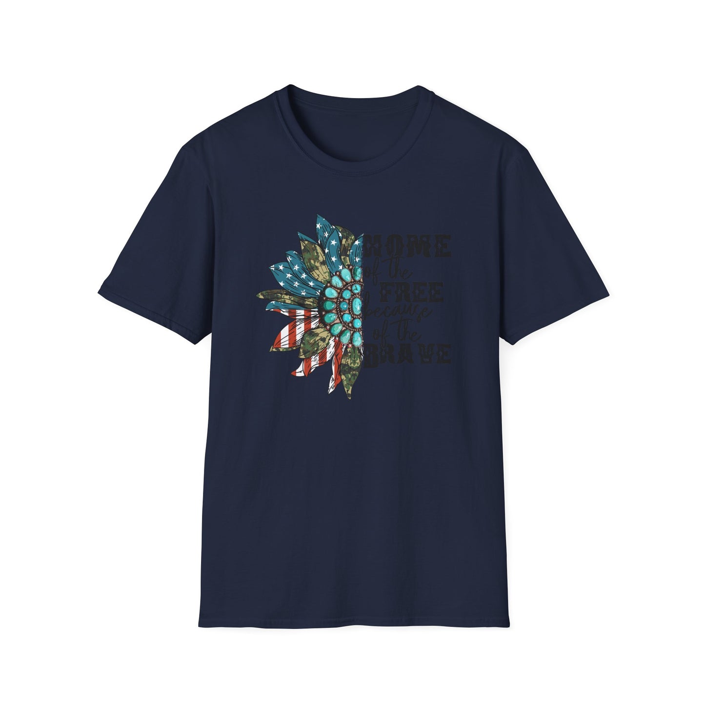 Americana "Home of the Free Because of the Brave" T-Shirt