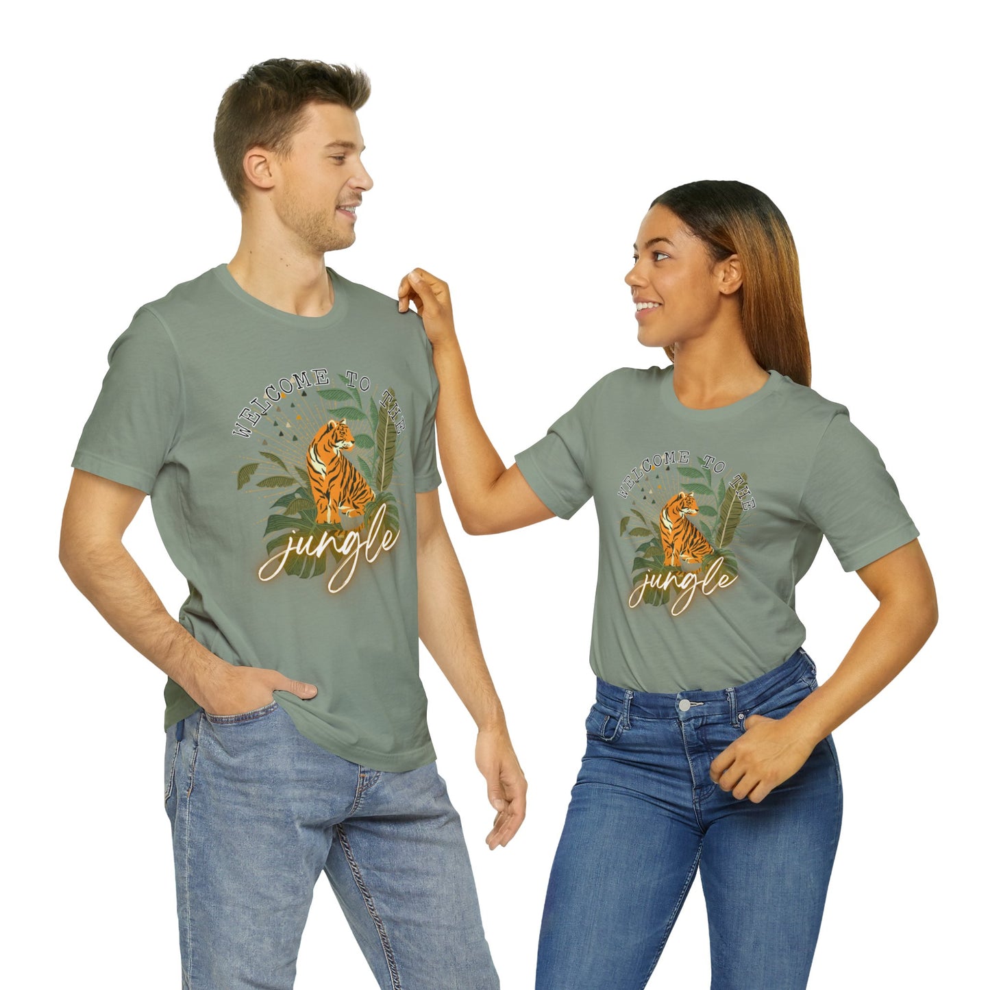 Welcome To the Jungle Unisex Jersey Short Sleeve Tee