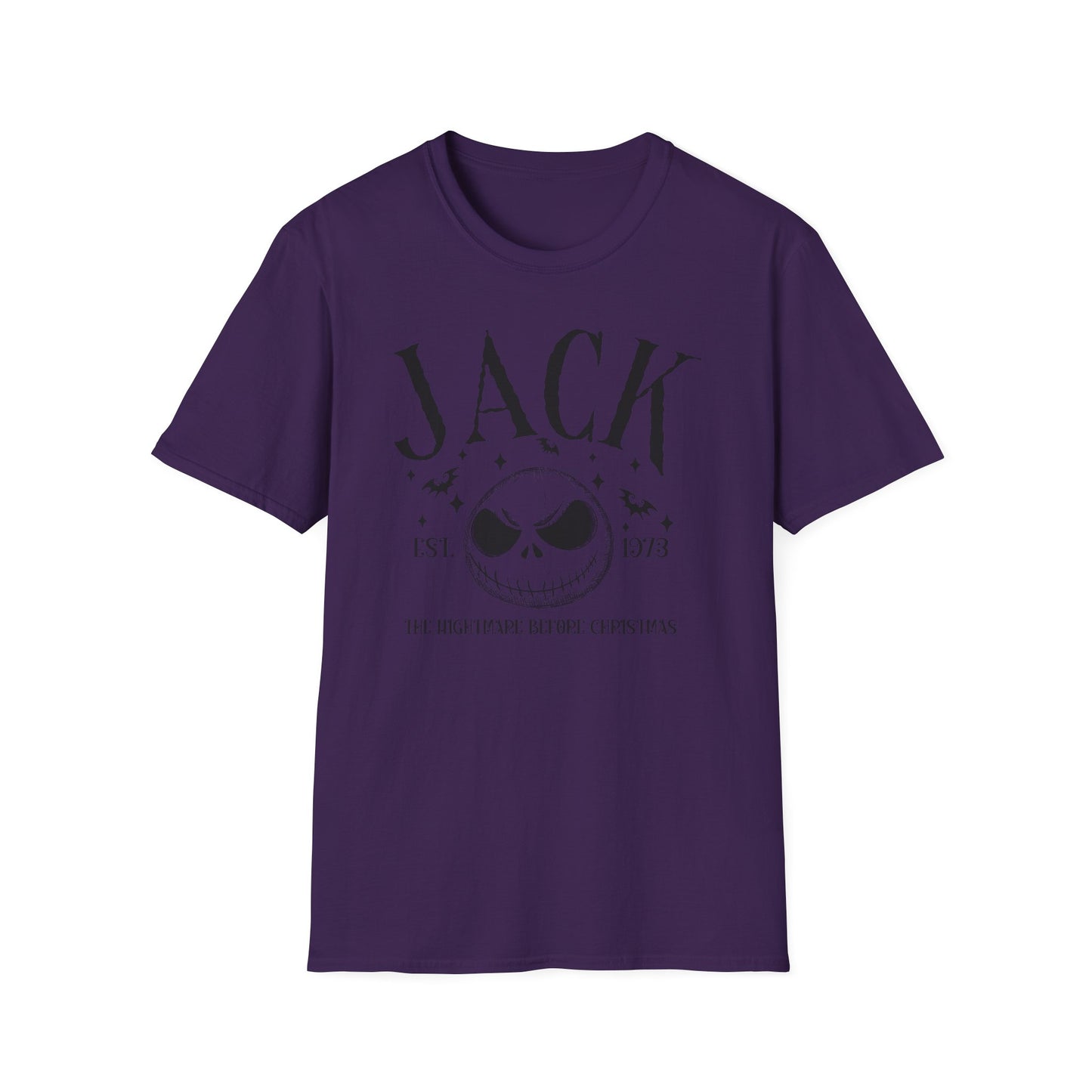 Jack Nightmare Before Christmas Unisex Jersey Short Sleeve Tee