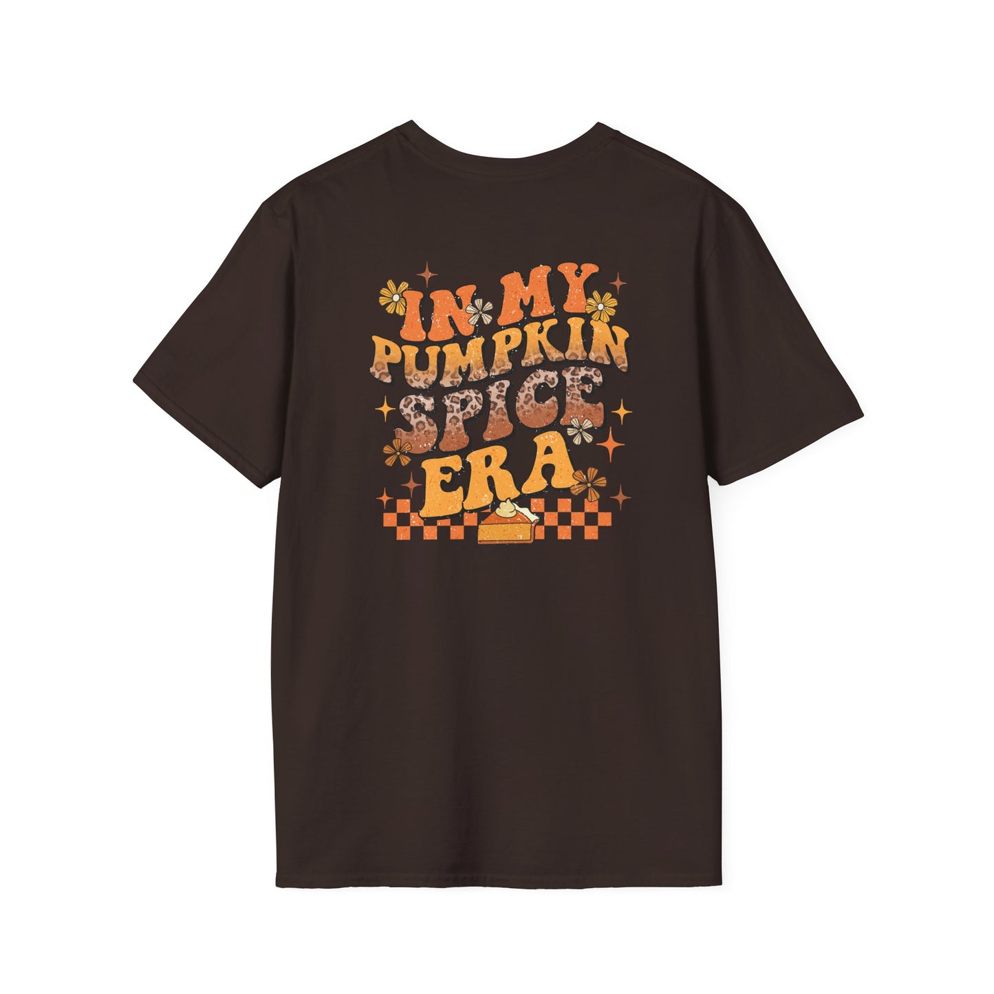 In My Pumpkin Spice Era Two-Sided Unisex Jersey Short Sleeve Tee