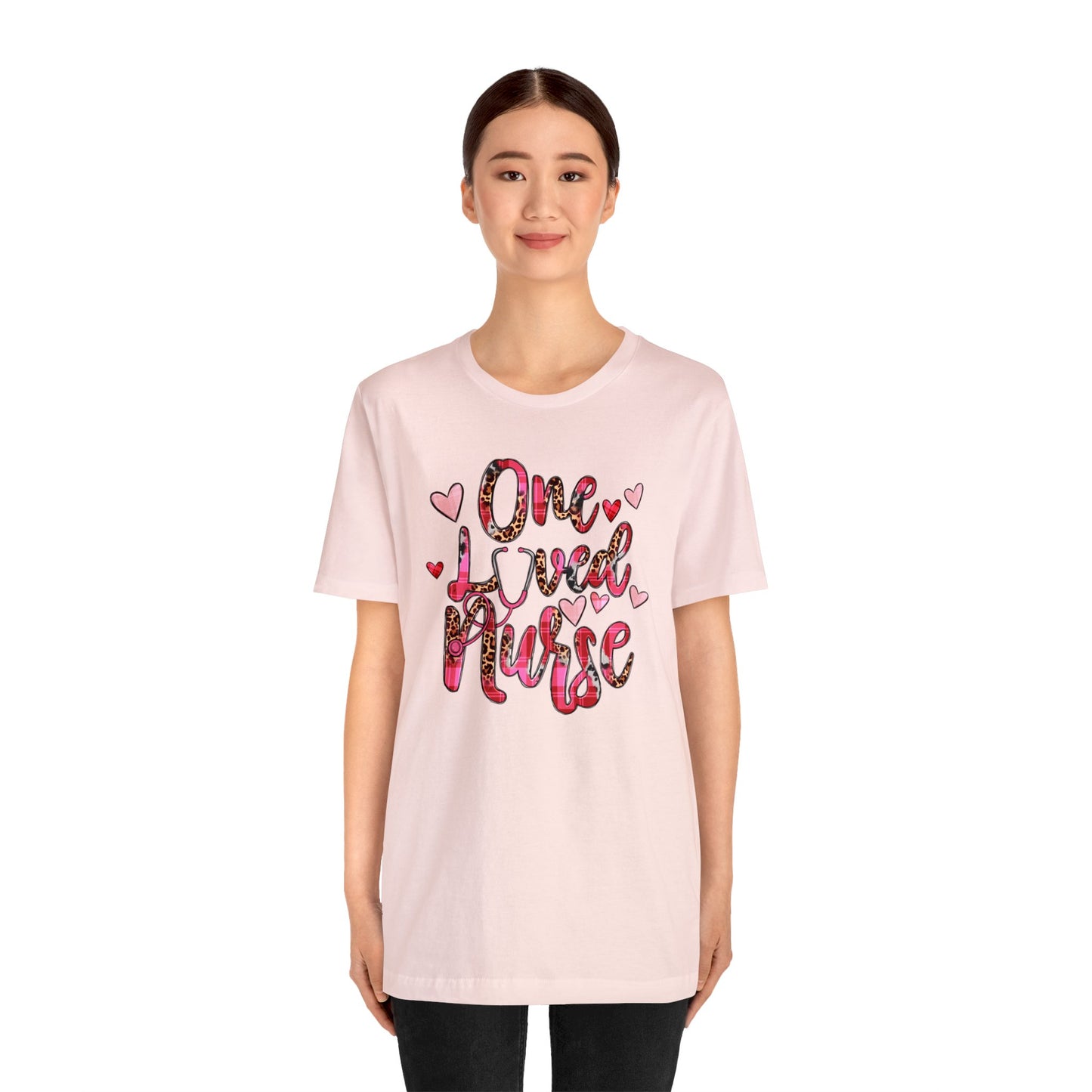 One Loved Nurse shirt, Nurse Valentine Shirt