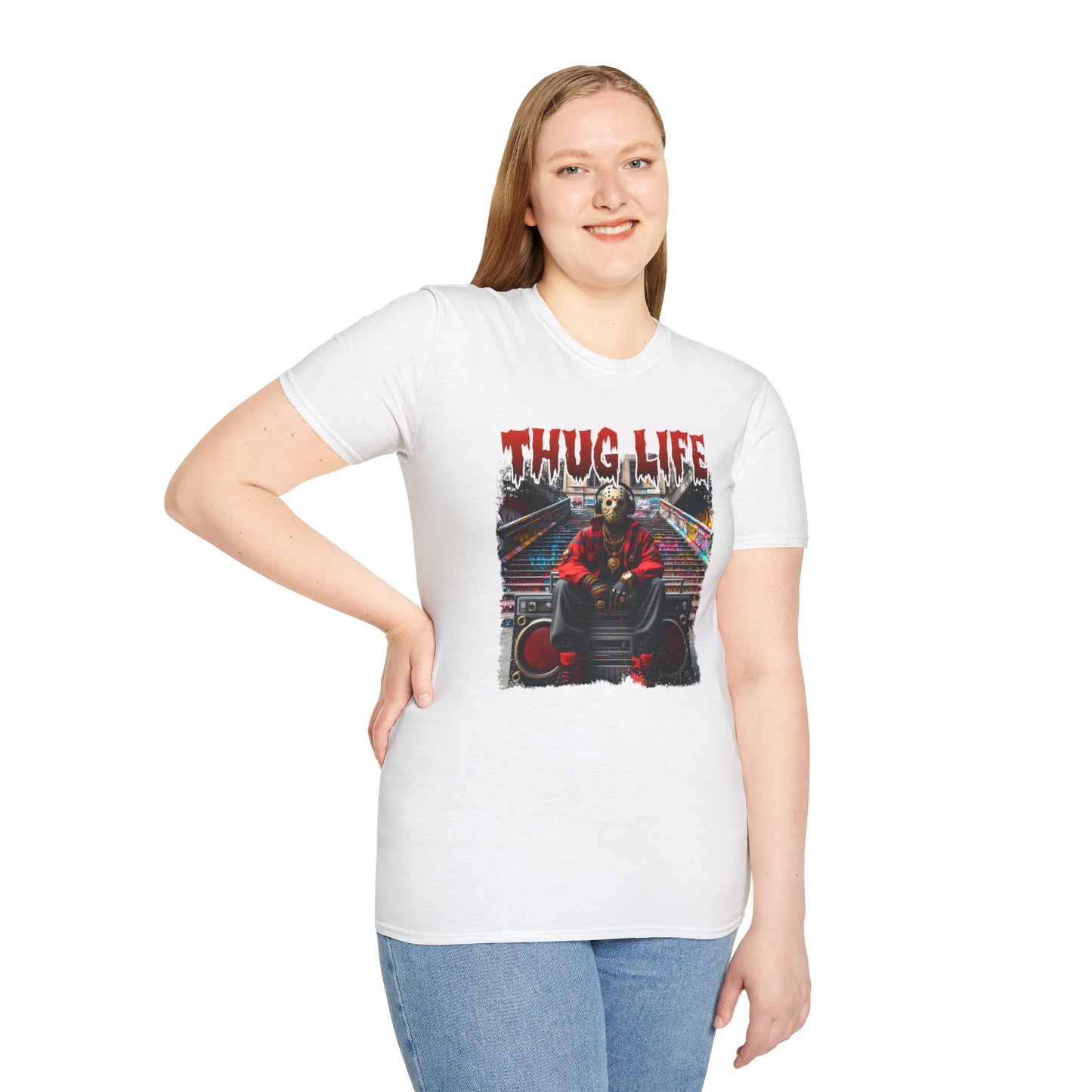 Horror Thug Softstyle T-Shirt