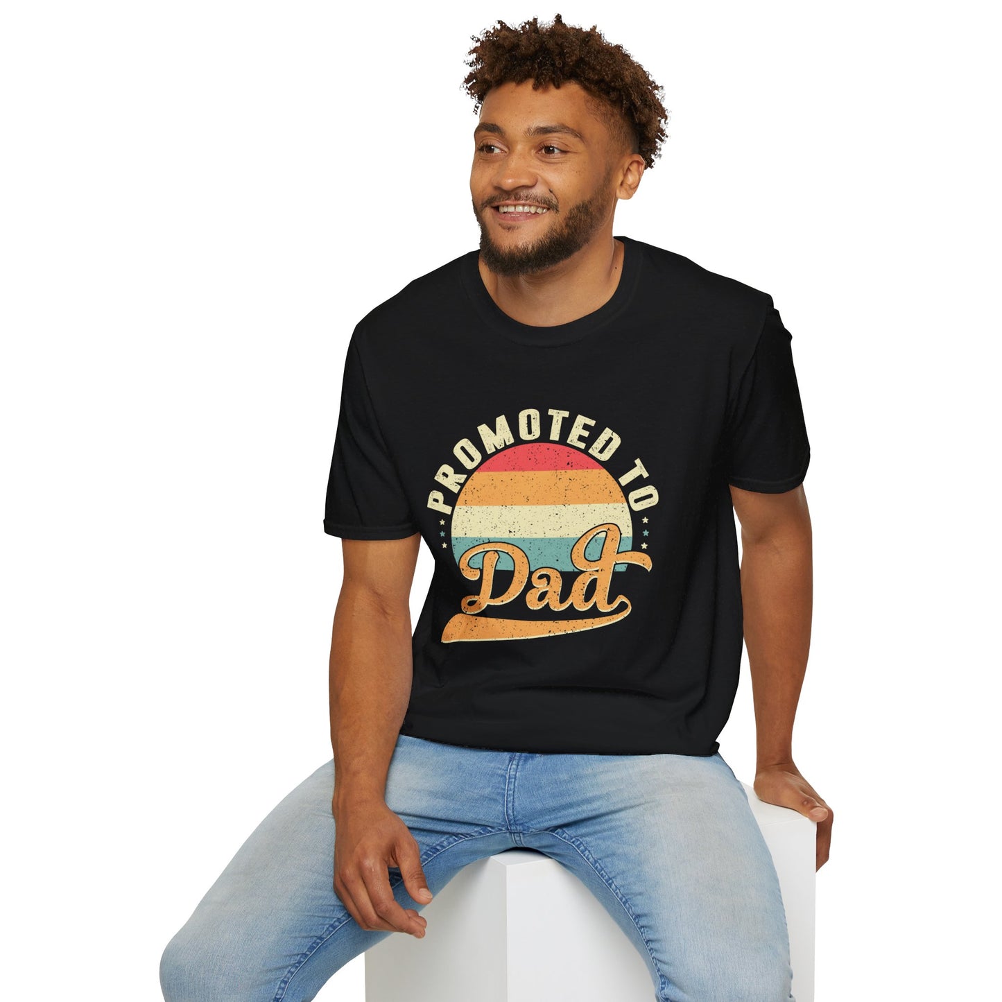 Promoted to Dad Softstyle T-Shirt