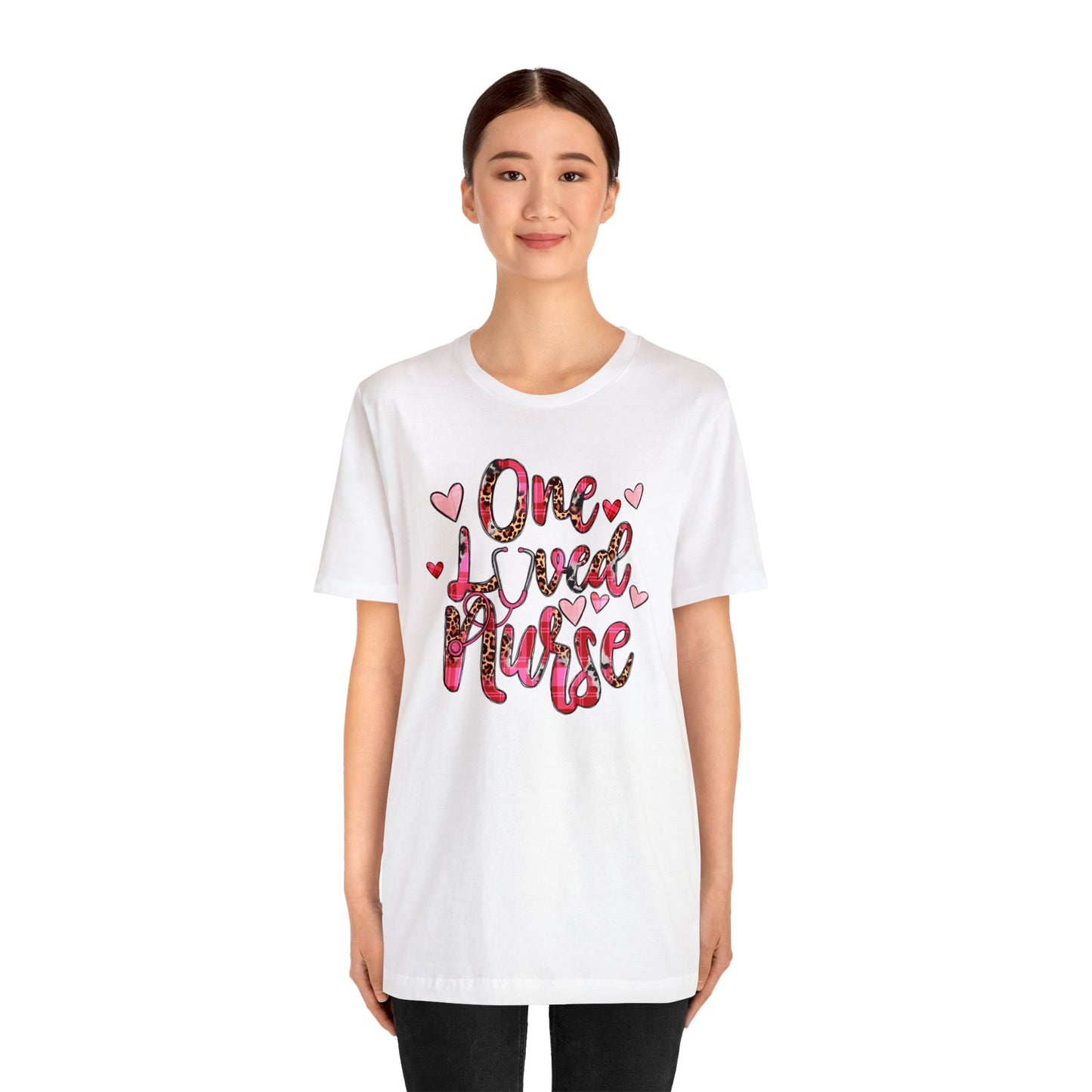 One Loved Nurse shirt, Nurse Valentine Shirt