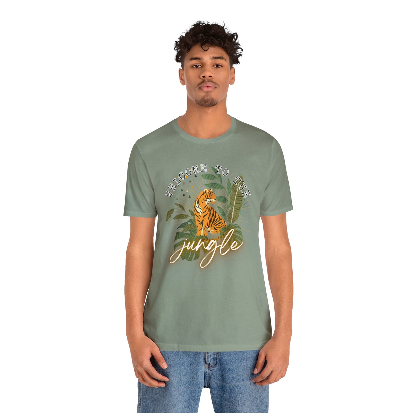 Welcome To the Jungle Unisex Jersey Short Sleeve Tee