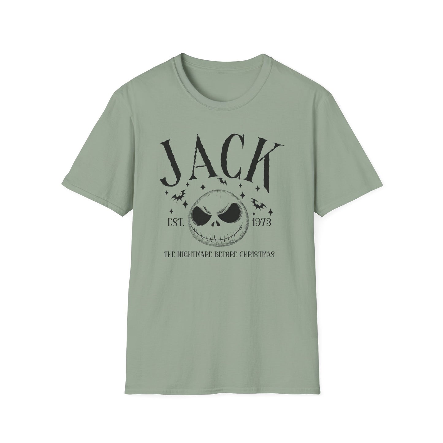 Jack Nightmare Before Christmas Unisex Jersey Short Sleeve Tee