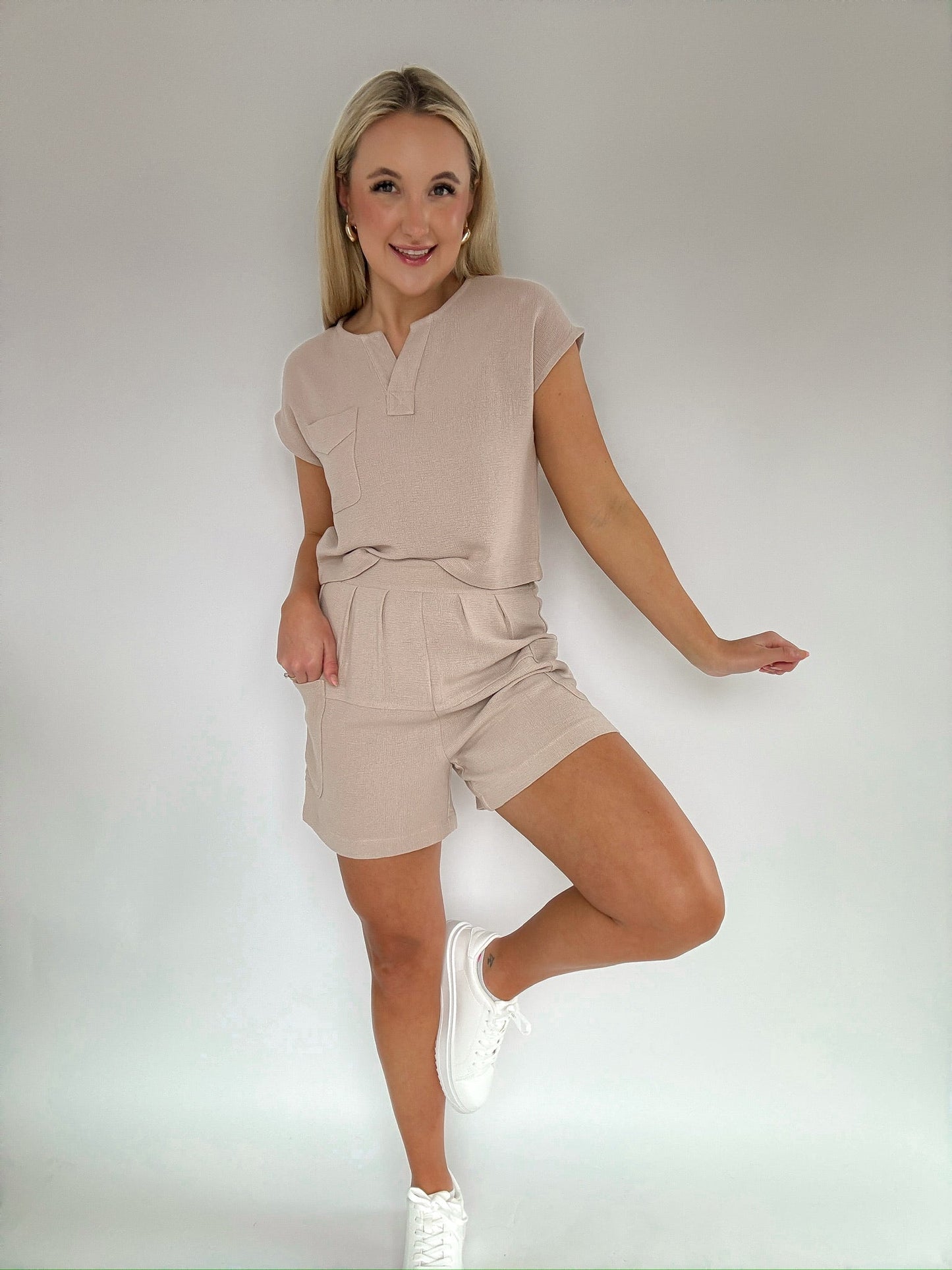 Two Piece Linen Set — Salon 209