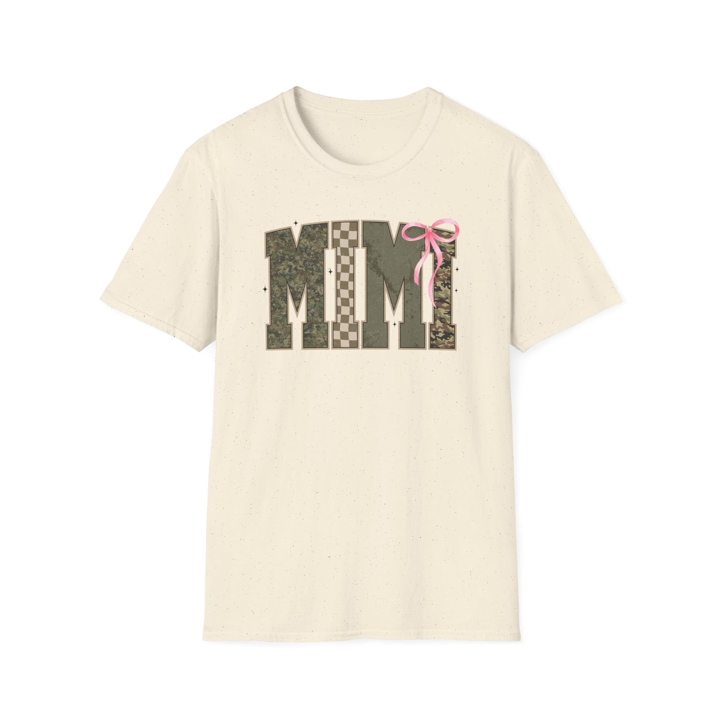 Mimi Coquette Military Style Bow T-Shirt | Cute Camouflage Bow Design