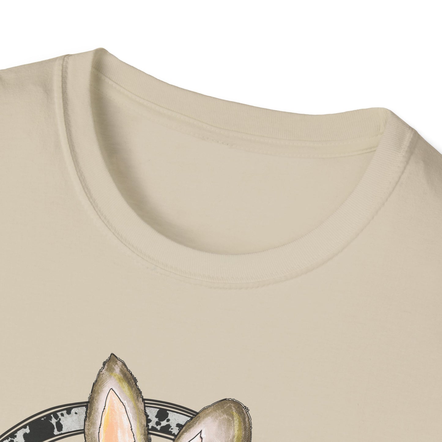 Easter Bunny Rainbow Western T-Shirt | Easter Tee