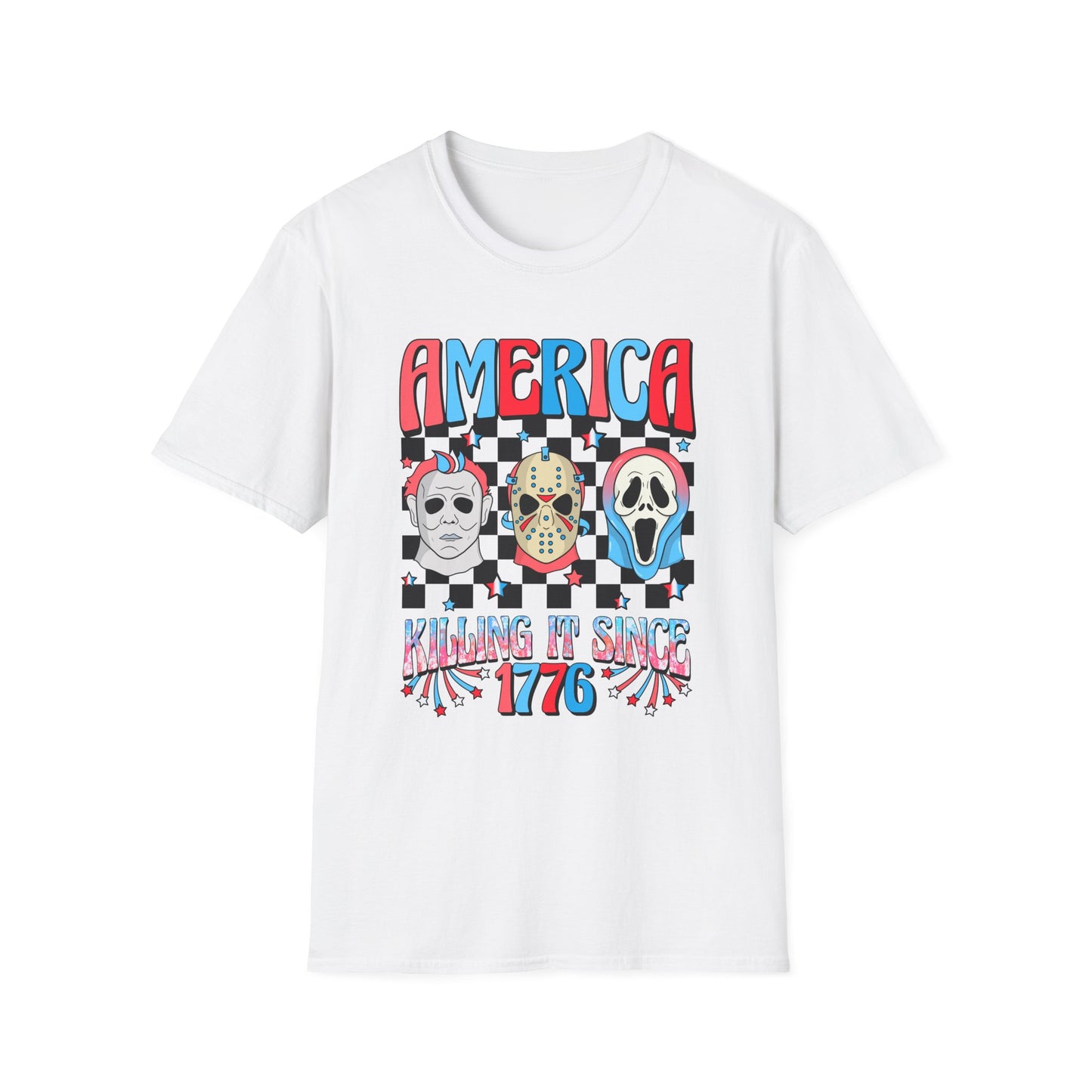 America Killing It Since 1776 T-Shirt — Americana Horror Fans Tee