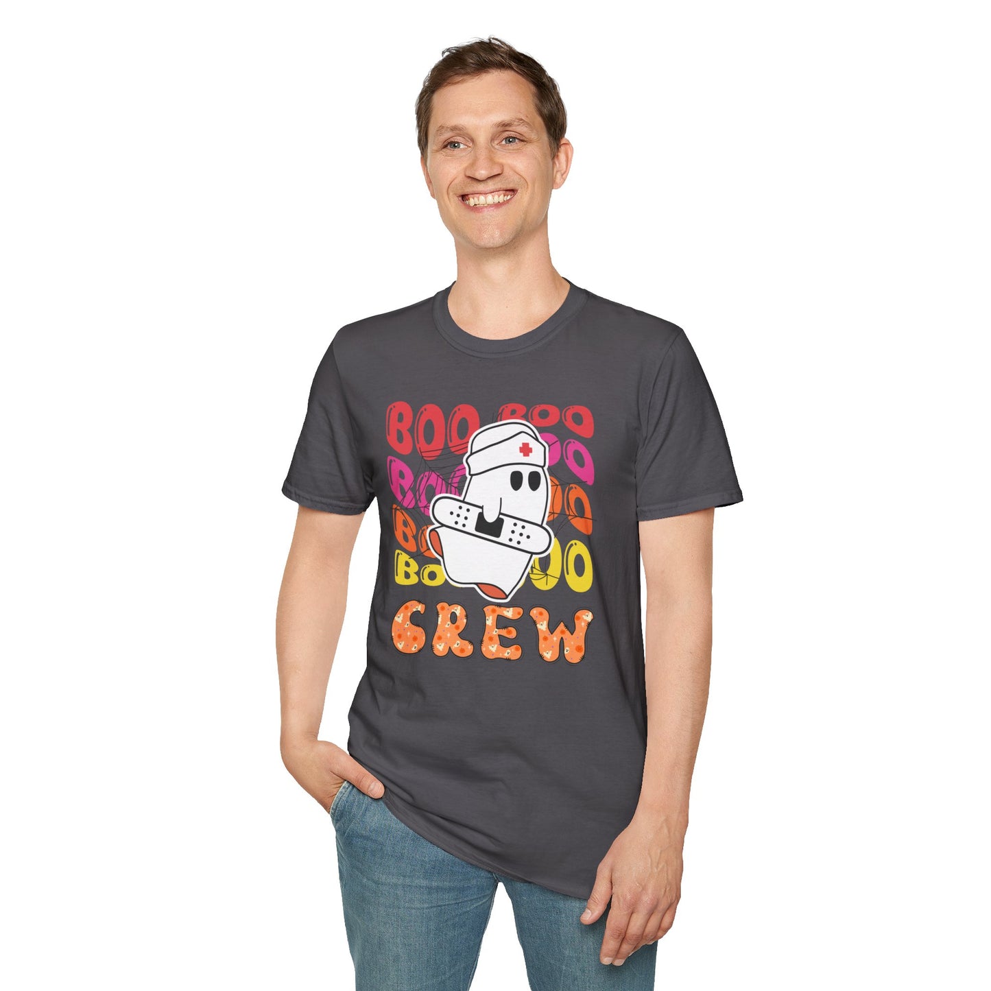 Halloween Nurse Doctor Unisex T-Shirt - Boo Boo Crew Shirt