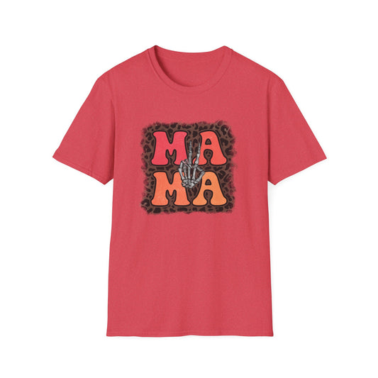 Mama Peace Skeleton Hand Unisex Jersey Short Sleeve Tee