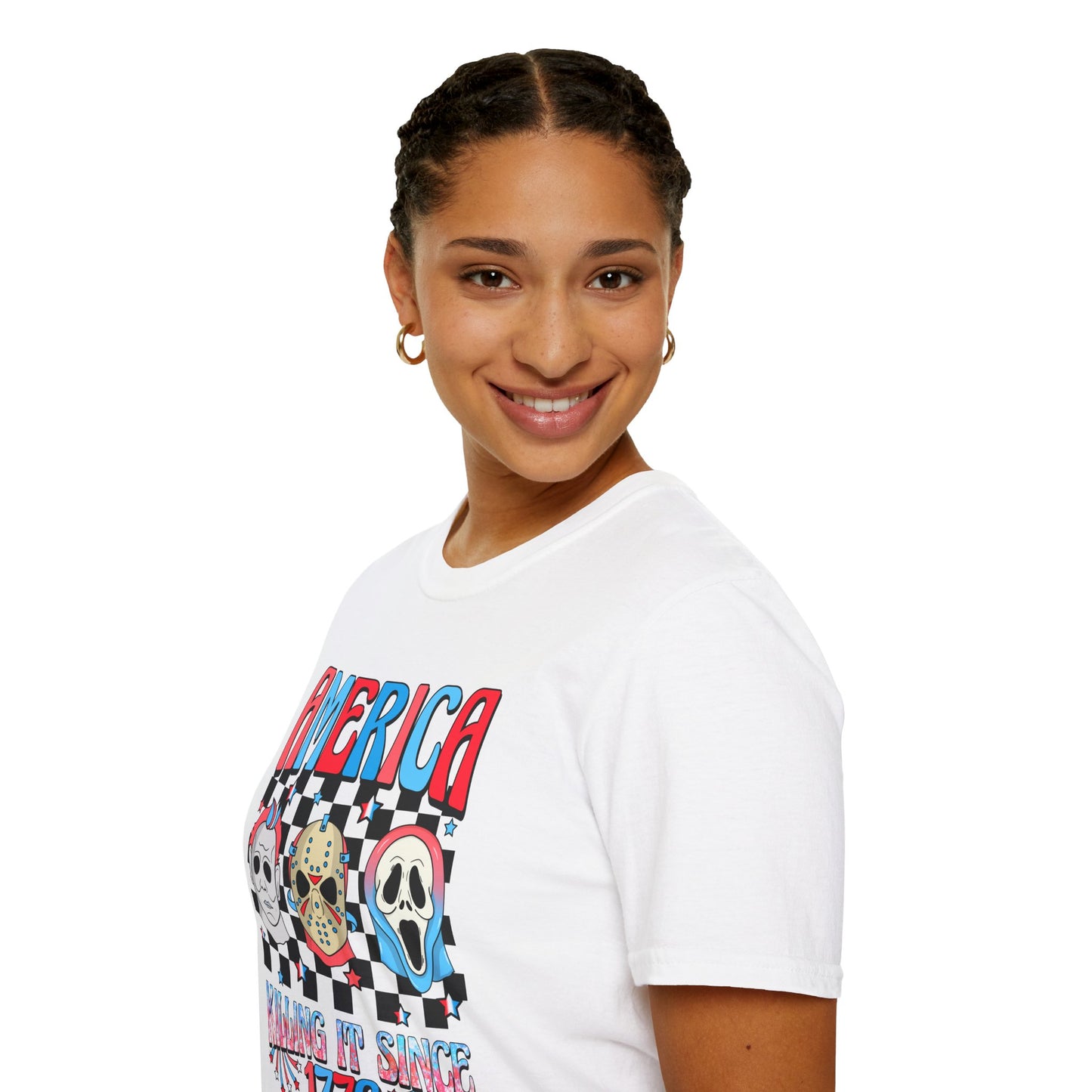 America Killing It Since 1776 T-Shirt — Americana Horror Fans Tee