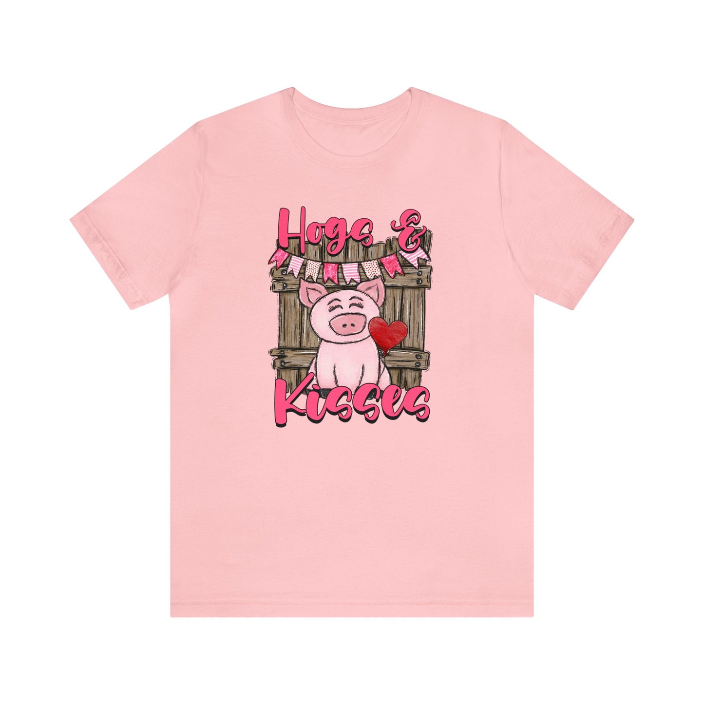 Hogs and Kisses Unisex Jersey Short Sleeve Tee