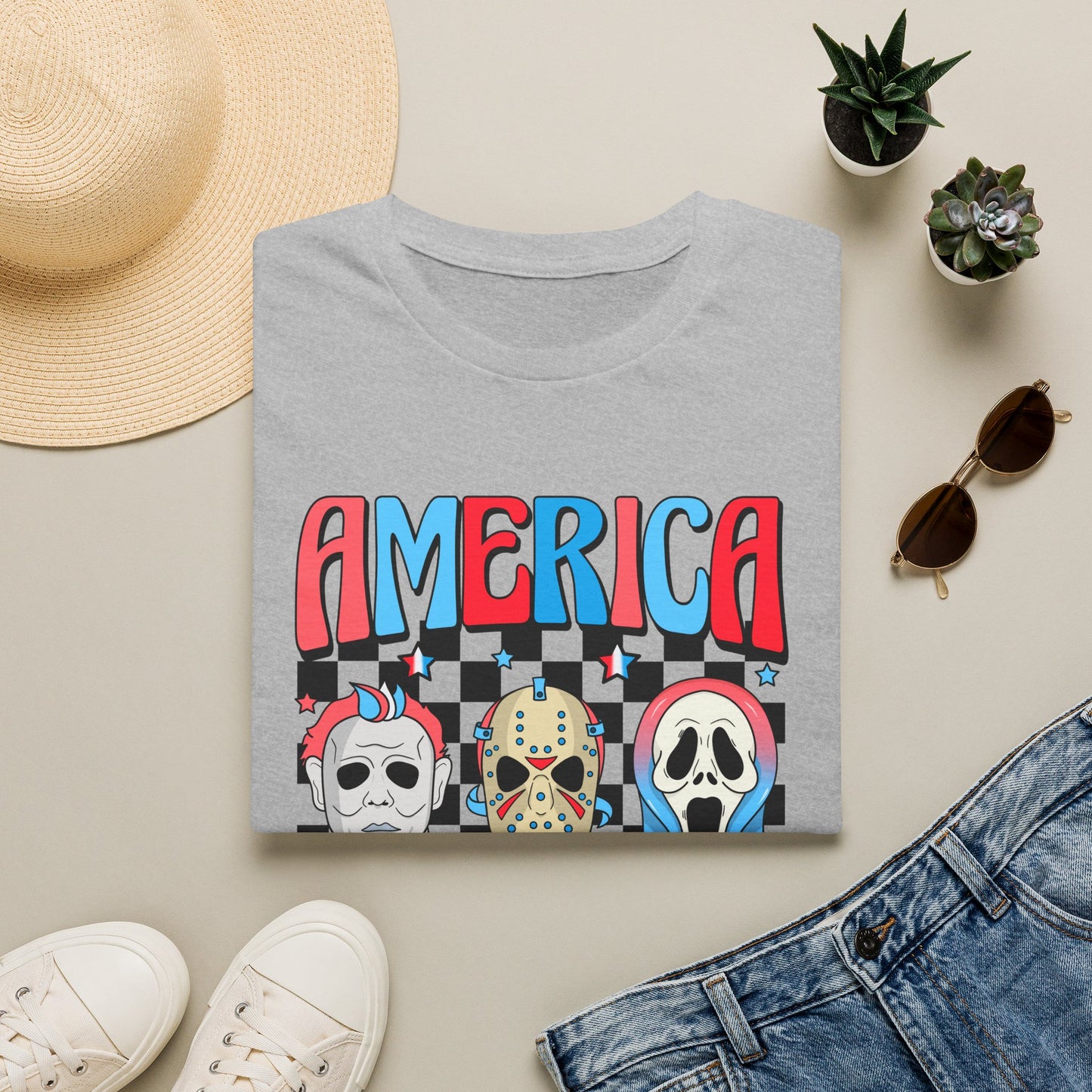 America Killing It Since 1776 T-Shirt — Americana Horror Fans Tee