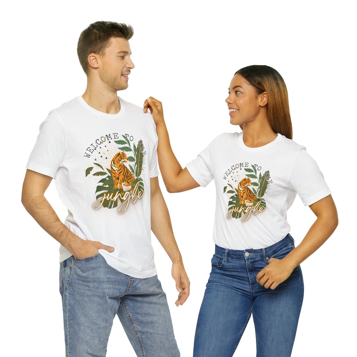 Welcome To the Jungle Unisex Jersey Short Sleeve Tee