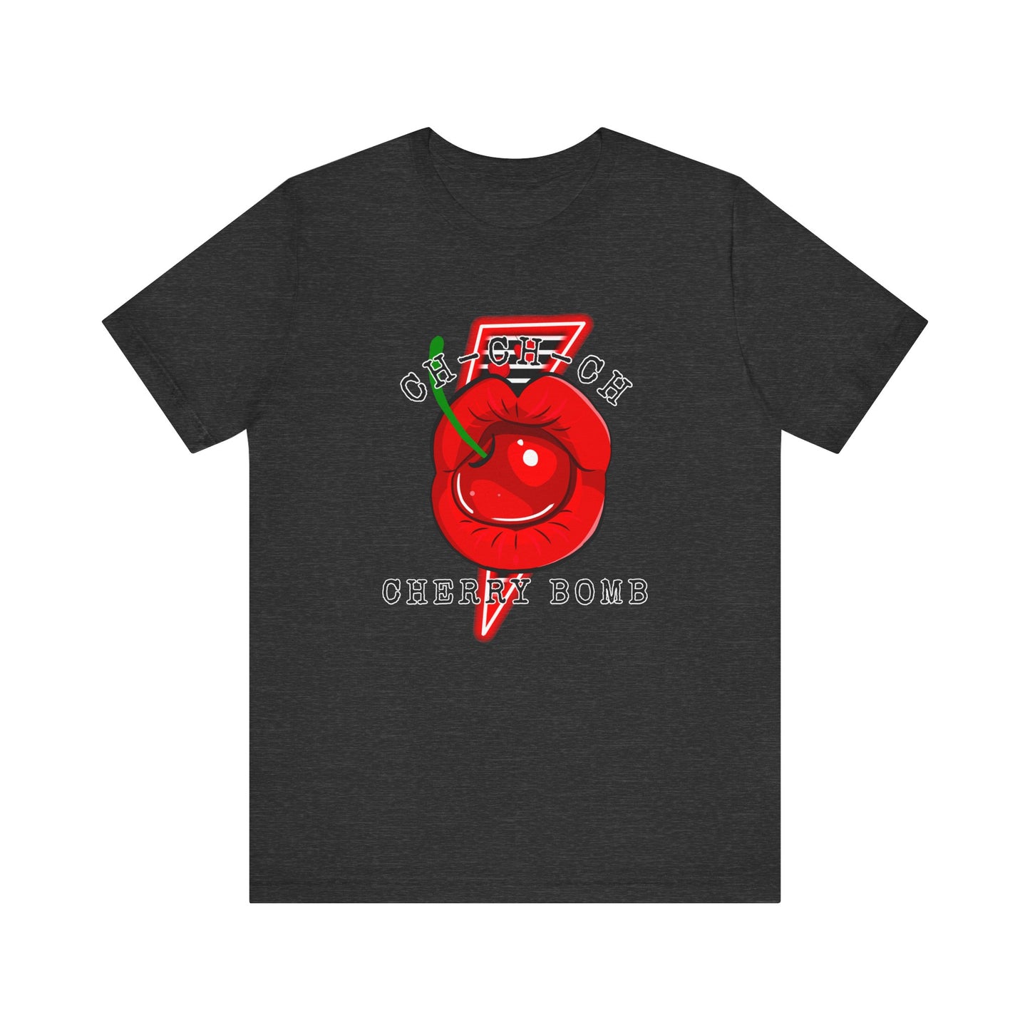 Ch-Ch-Ch Cherry Bomb Unisex Jersey Short Sleeve Tee