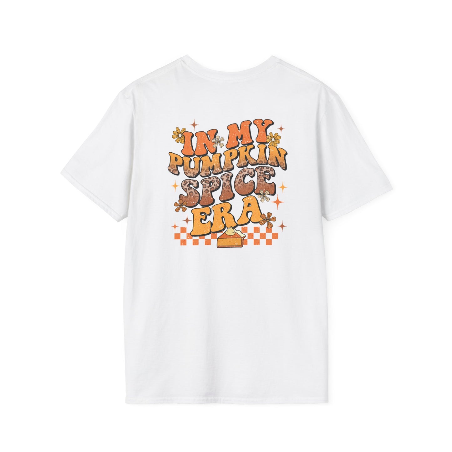 In My Pumpkin Spice Era Two-Sided Unisex Jersey Short Sleeve Tee