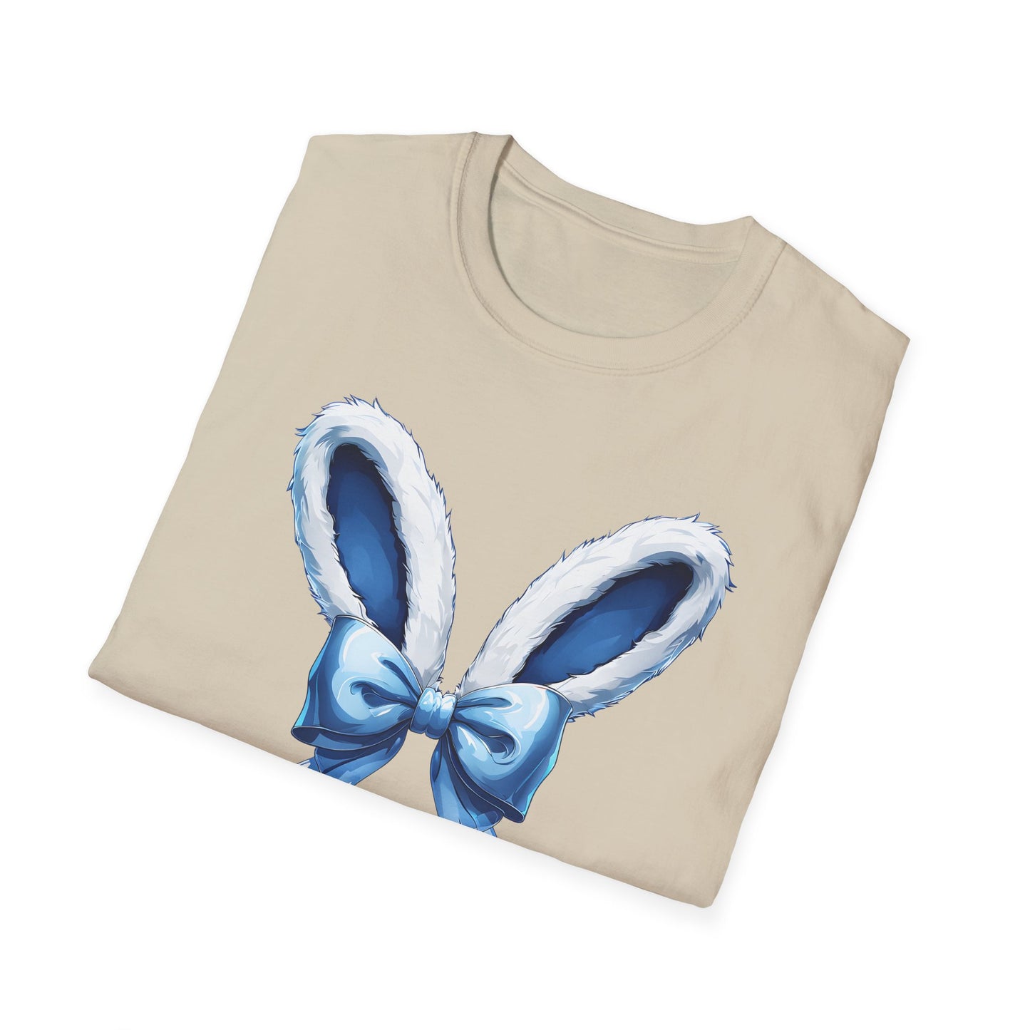 Cute Bunny Ears T-Shirt for Easter, Spring Festival Tee, Unisex Graphic Shirt, Cozy Casual Wear, Gift for Animal Lovers
