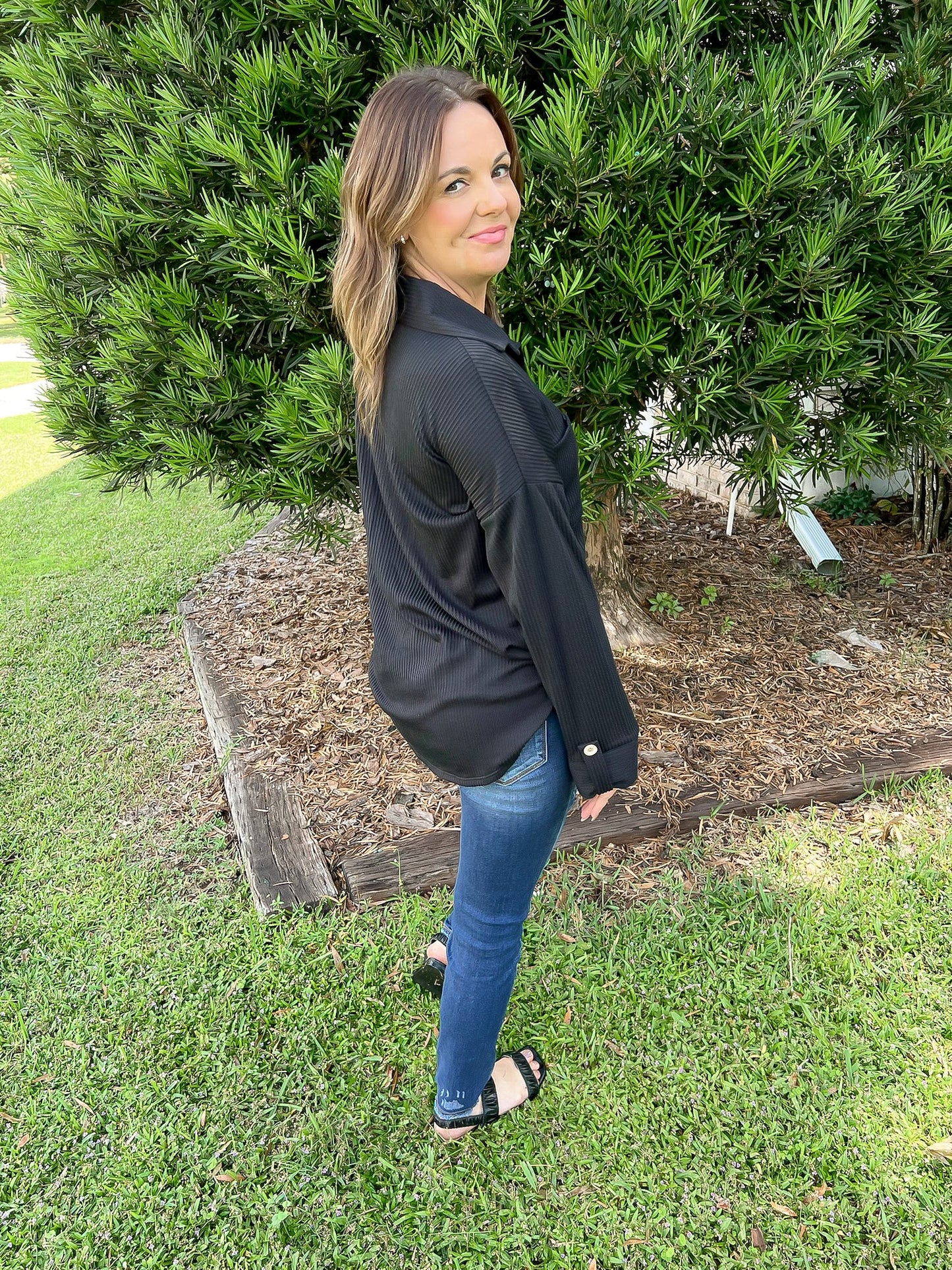 Ribbed Shacket — Salon 209
